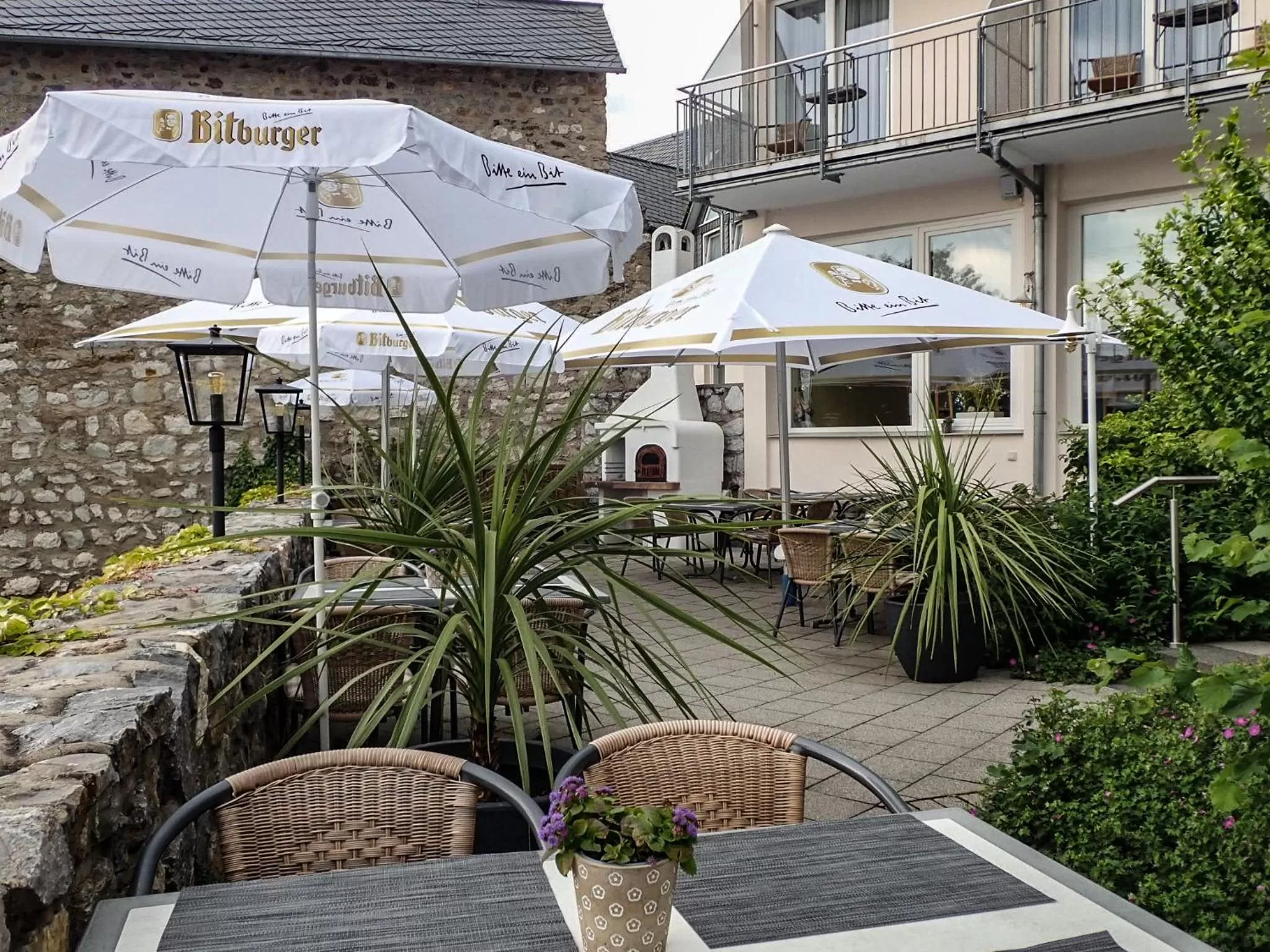Balcony/Terrace in Hotel Wetzlarer Hof