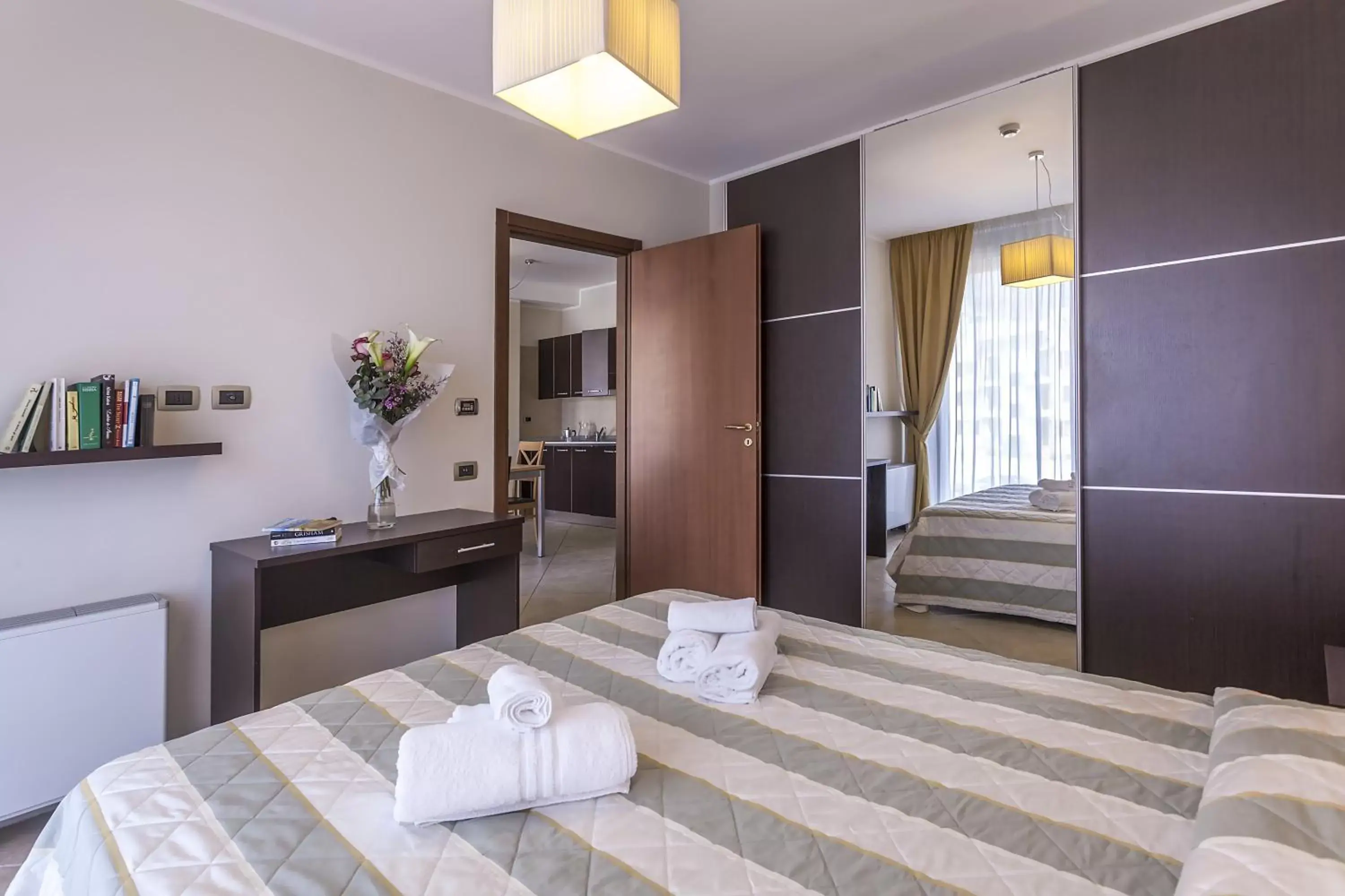 Bed in ApartHotel Anghel Bed in ApartHotel Anghel