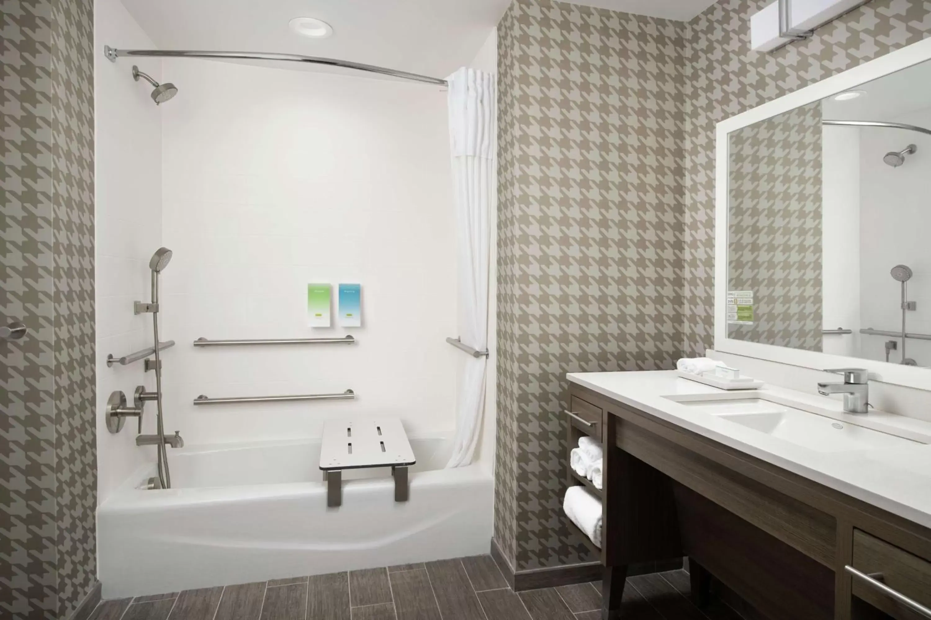 Bathroom in Home2 Suites By Hilton Asheville Biltmore Village