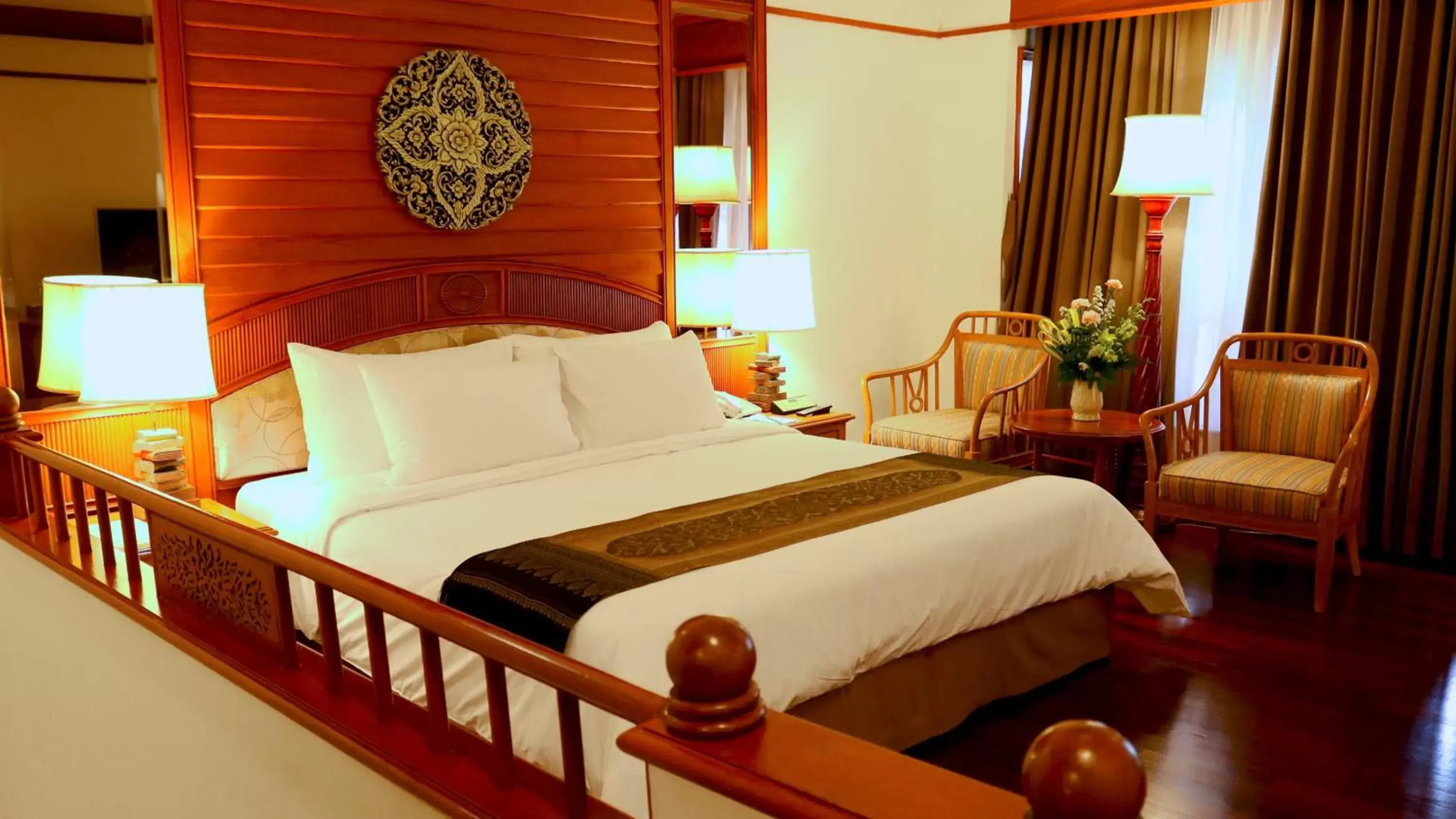 Bed, Room Photo in Felix River Kwai Resort - SHA Plus,Certified