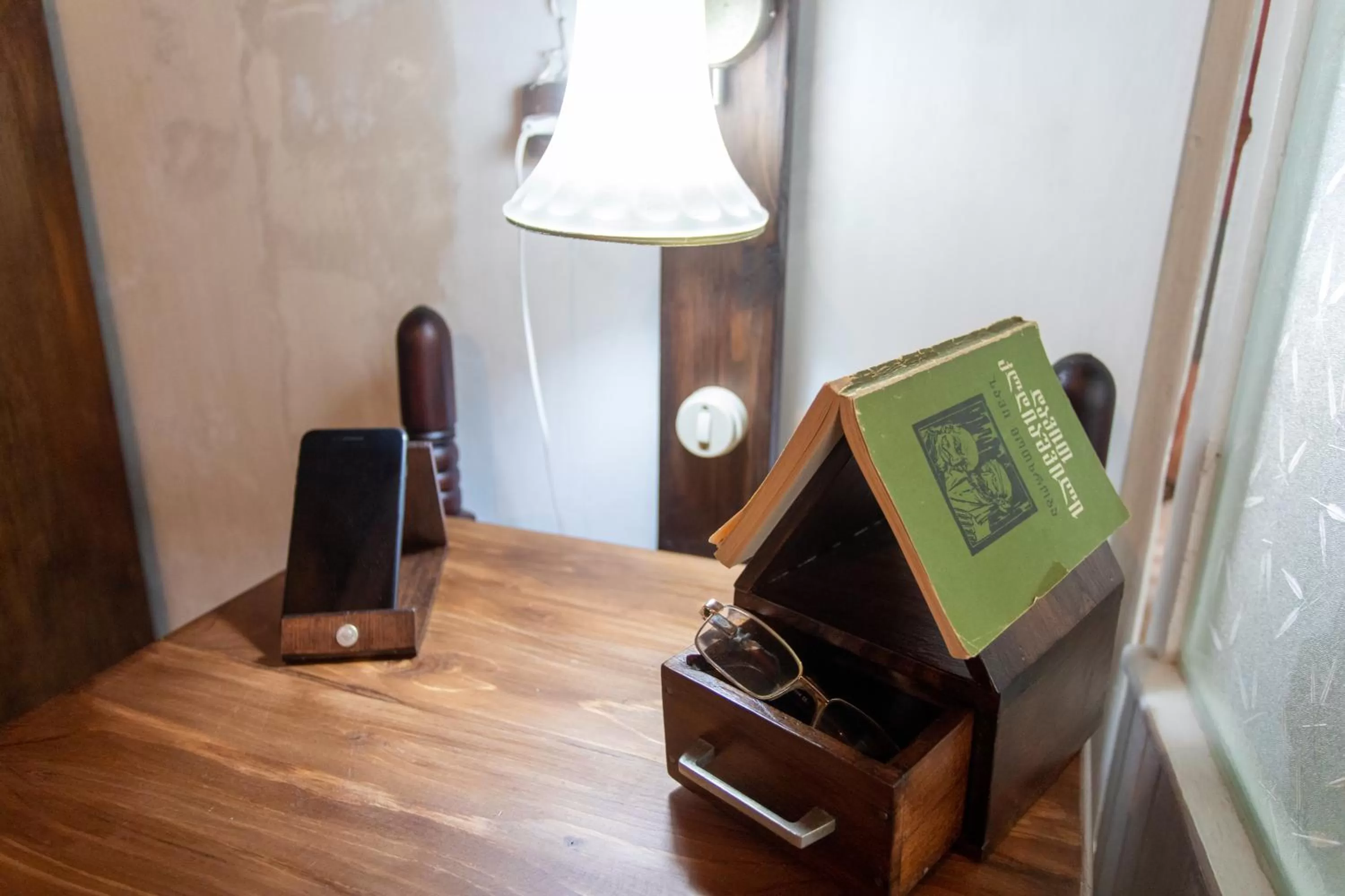 Decorative detail in Book Hotel