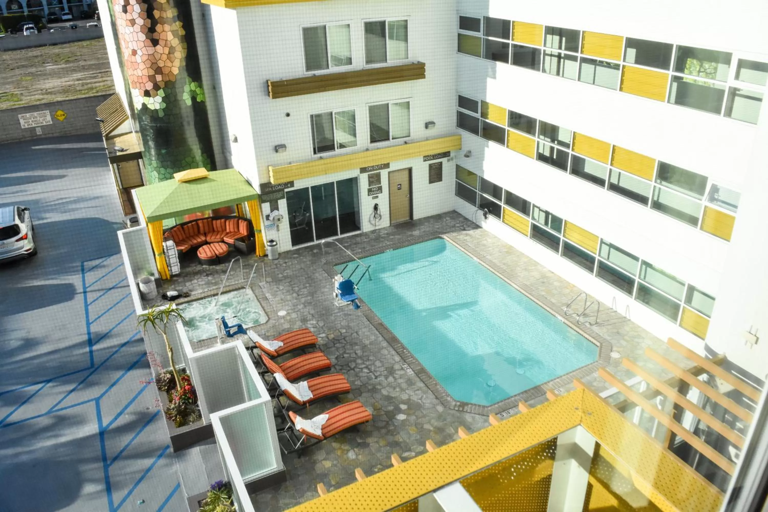 Swimming pool in Hotel Indigo Anaheim by IHG