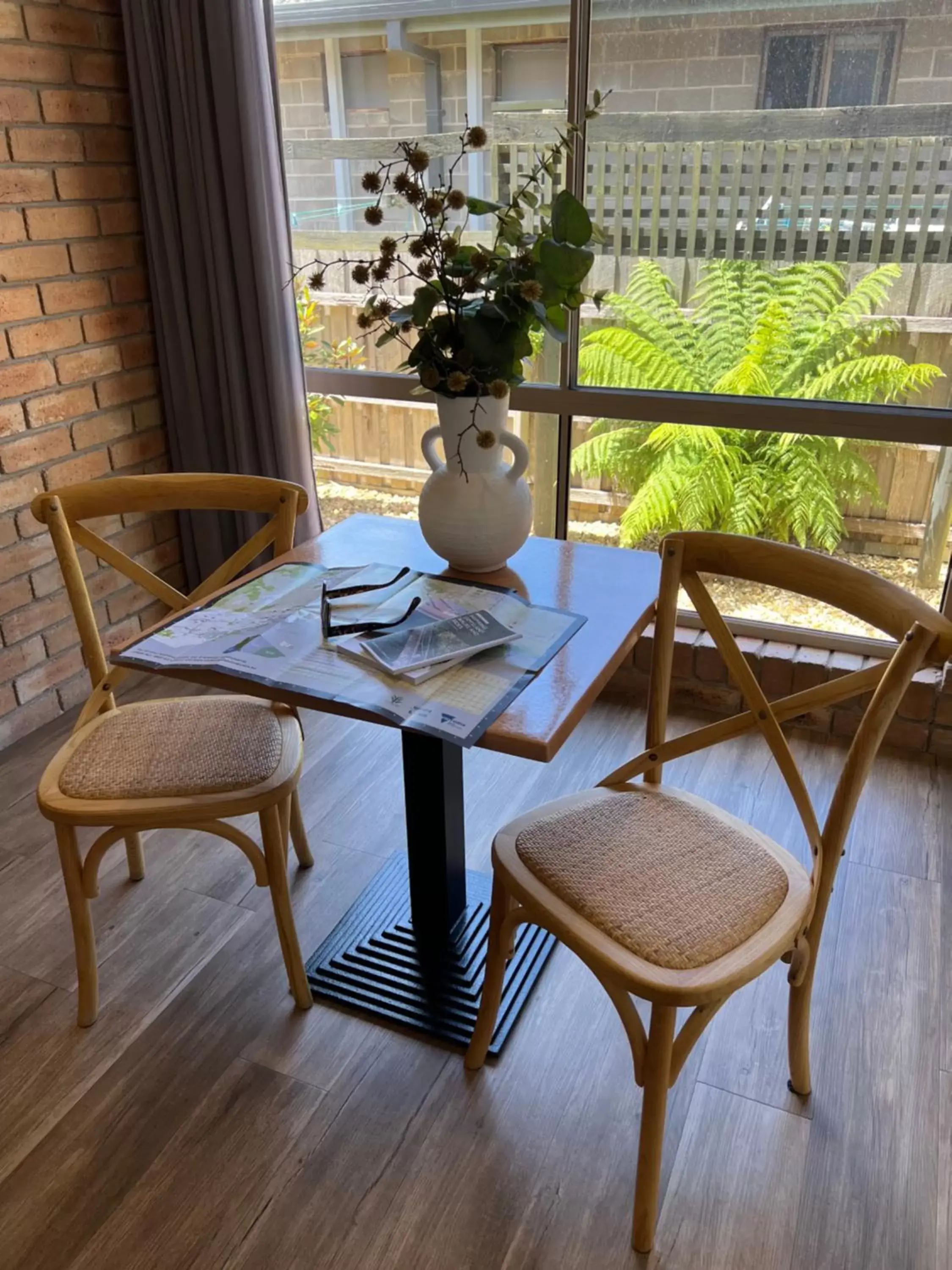 Balcony/Terrace in Coastal Waters Motor Inn