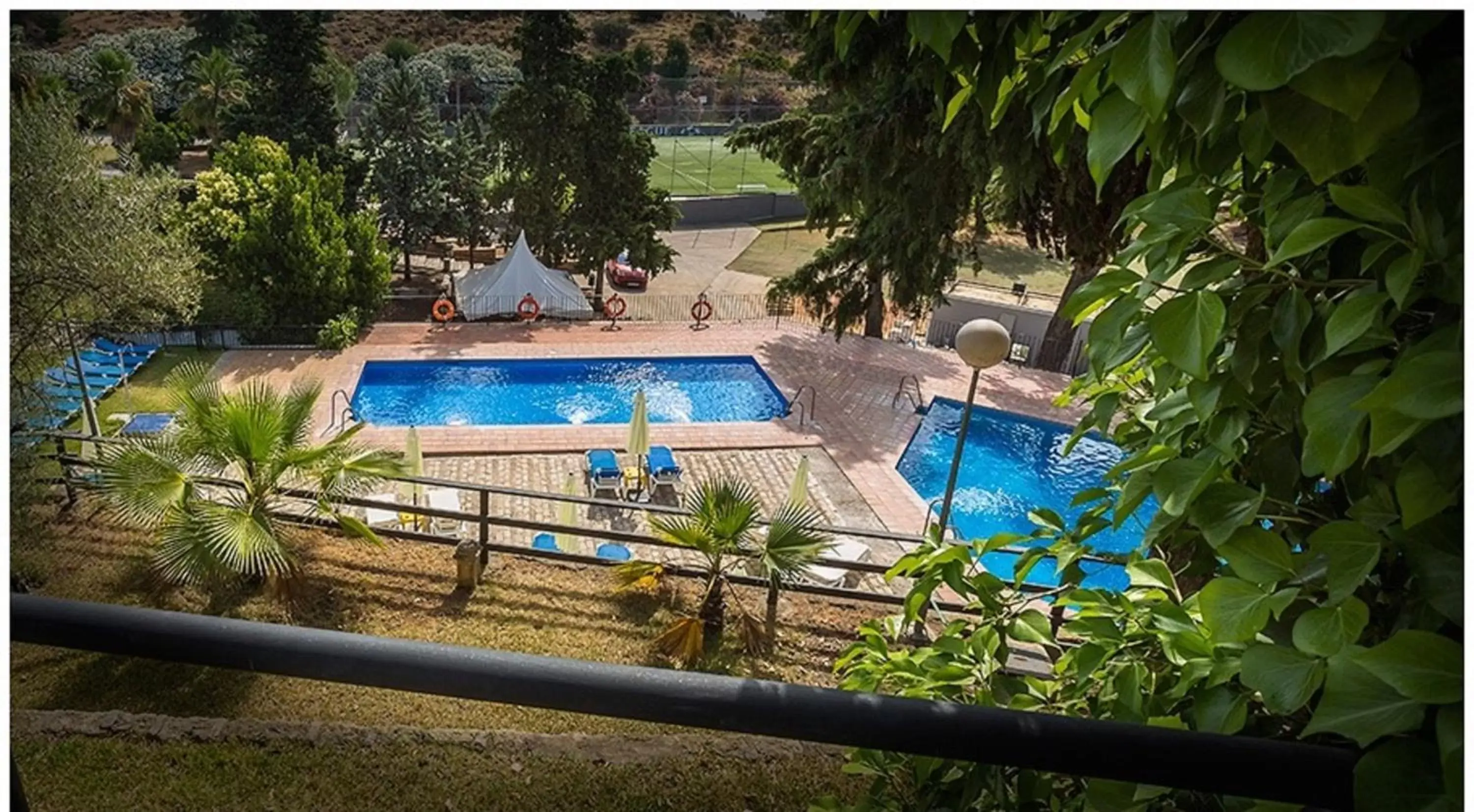 Swimming pool, Pool View in Hotel Finca Los Abetos