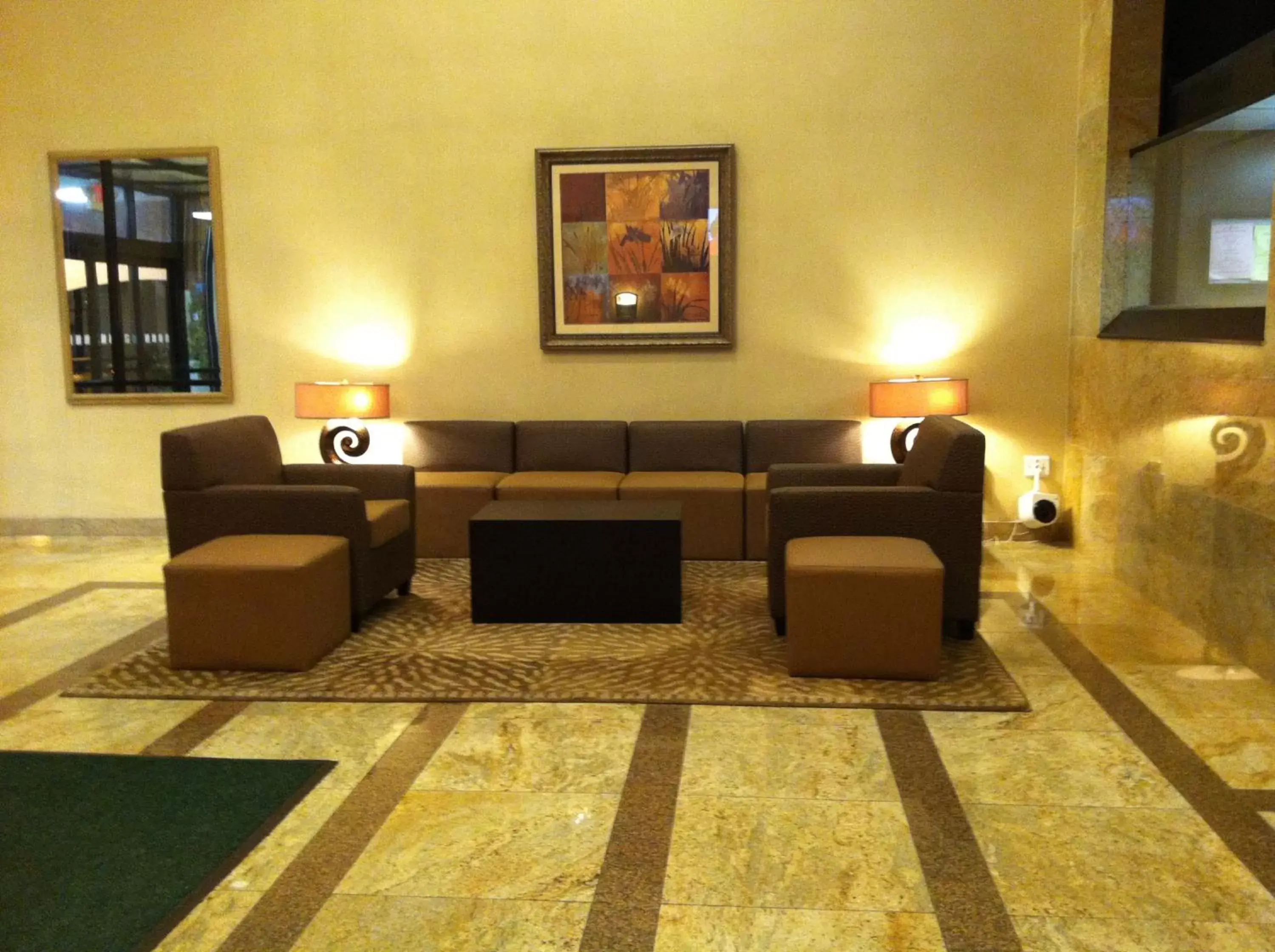 Property building, Seating Area in Holiday Inn Hazlet, an IHG Hotel