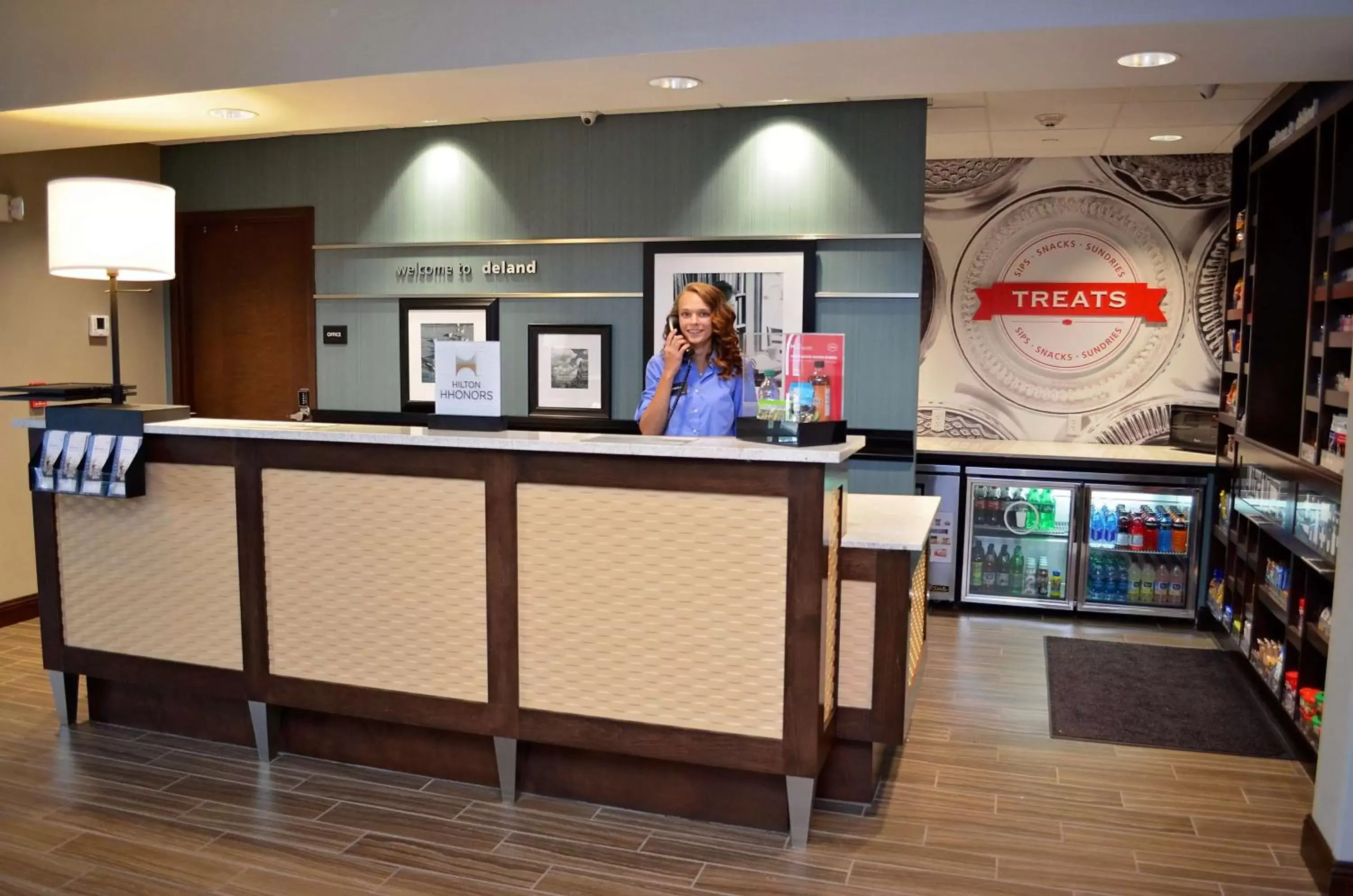Lobby or reception in Hampton Inn & Suites - DeLand Lobby or reception in Hampton Inn & Suites - DeLand