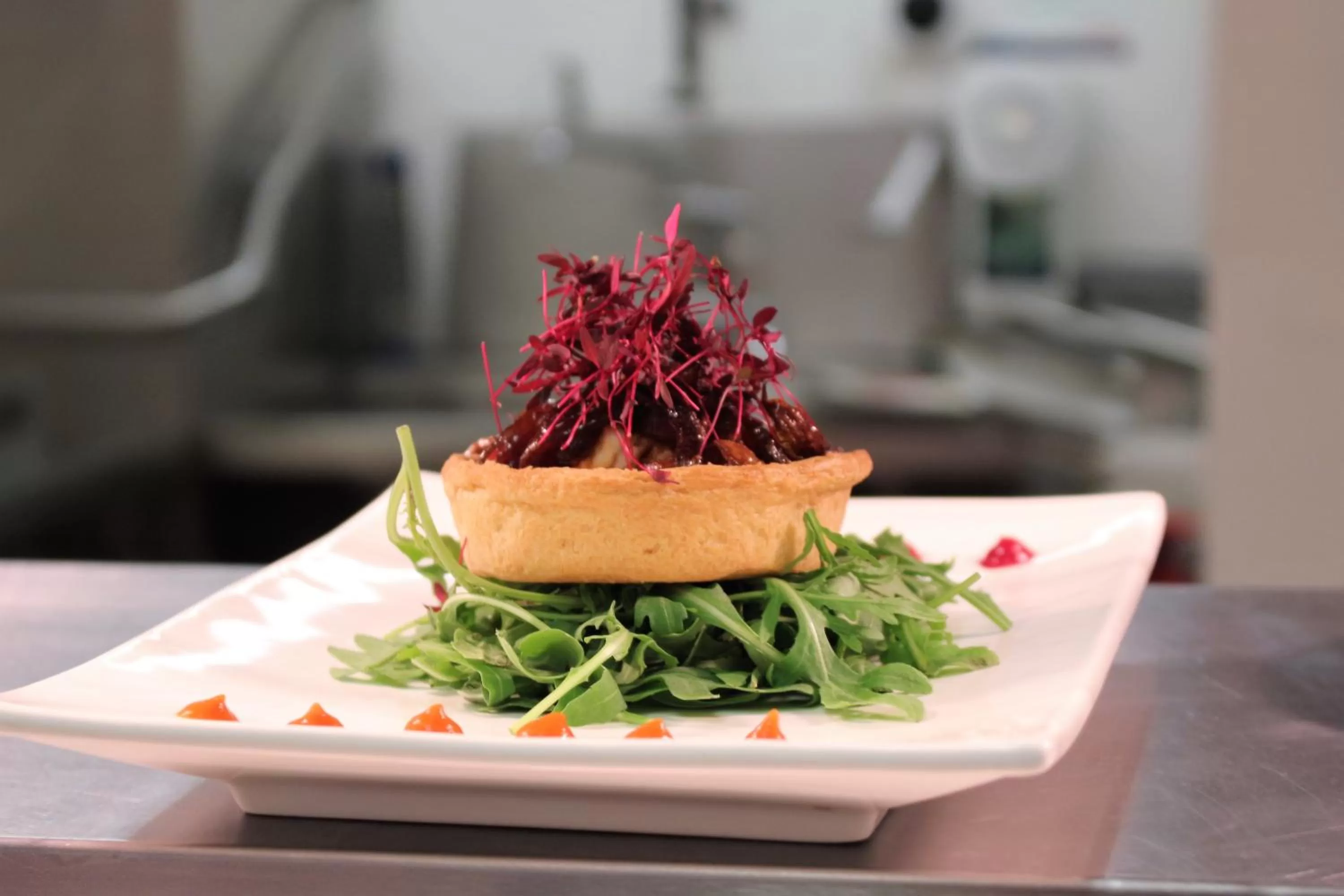 Food close-up in The Gower Hotel