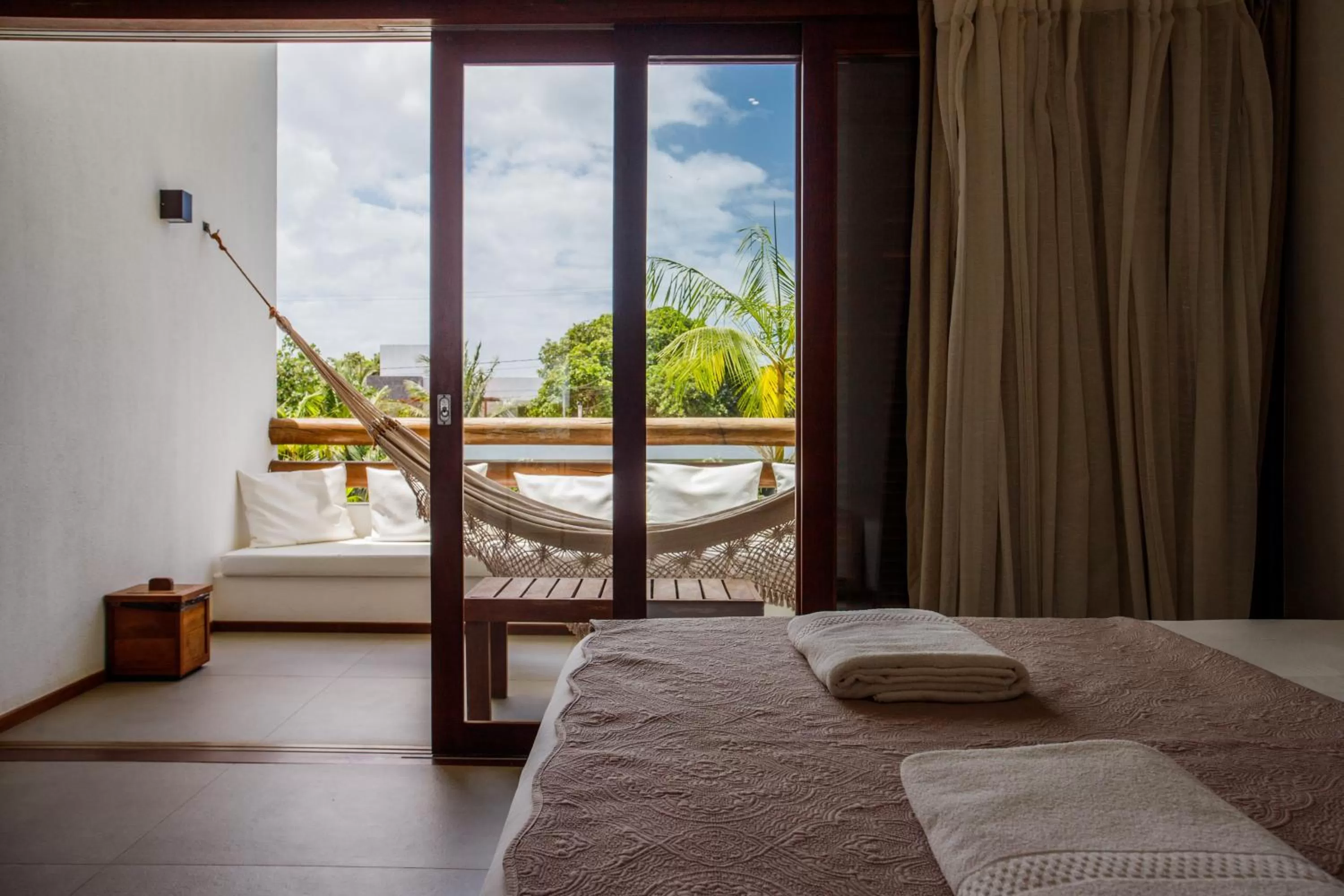 Bed in Portofino Pousada