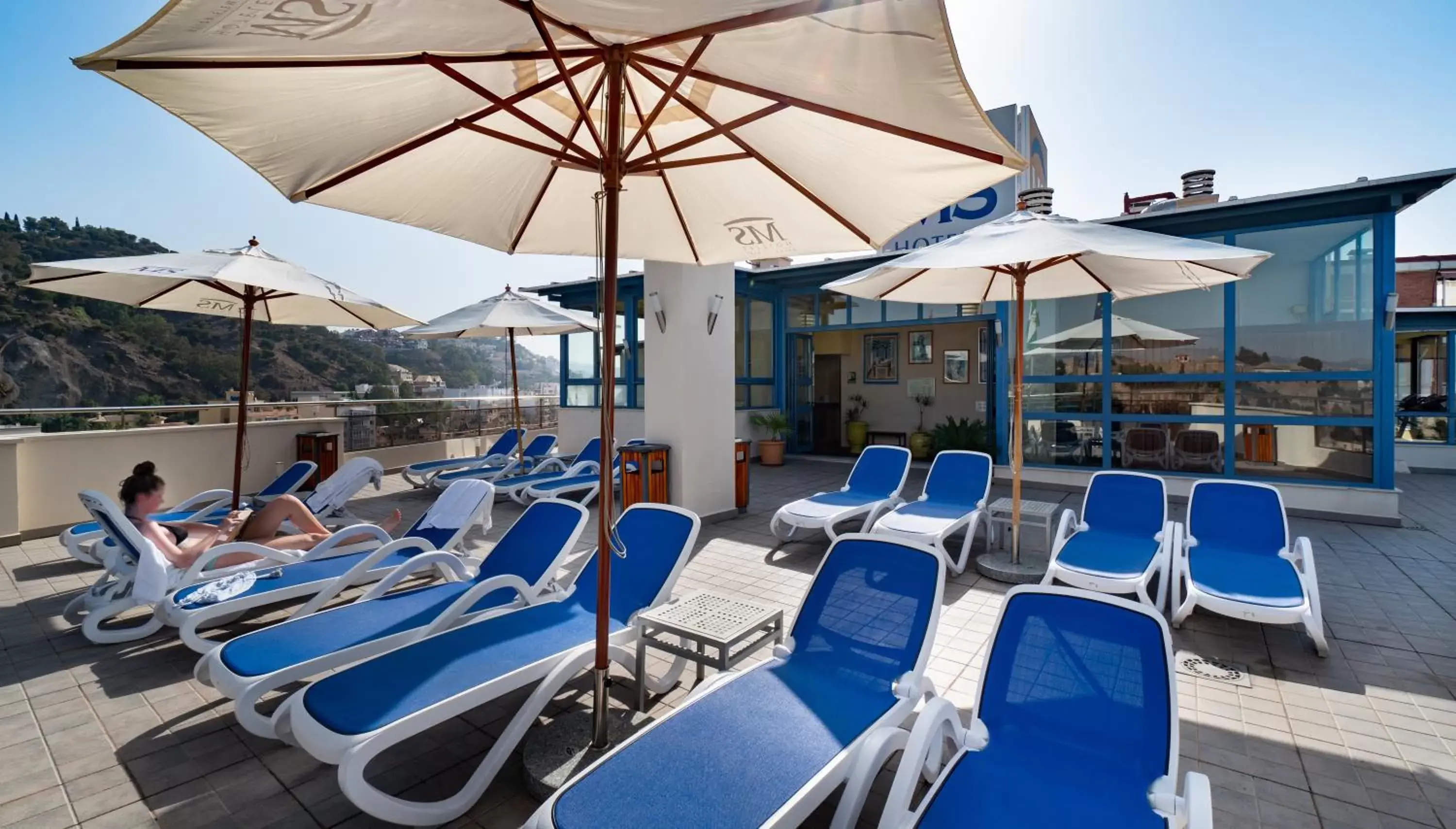 Area and facilities, Swimming Pool in Hotel MS Maestranza Málaga