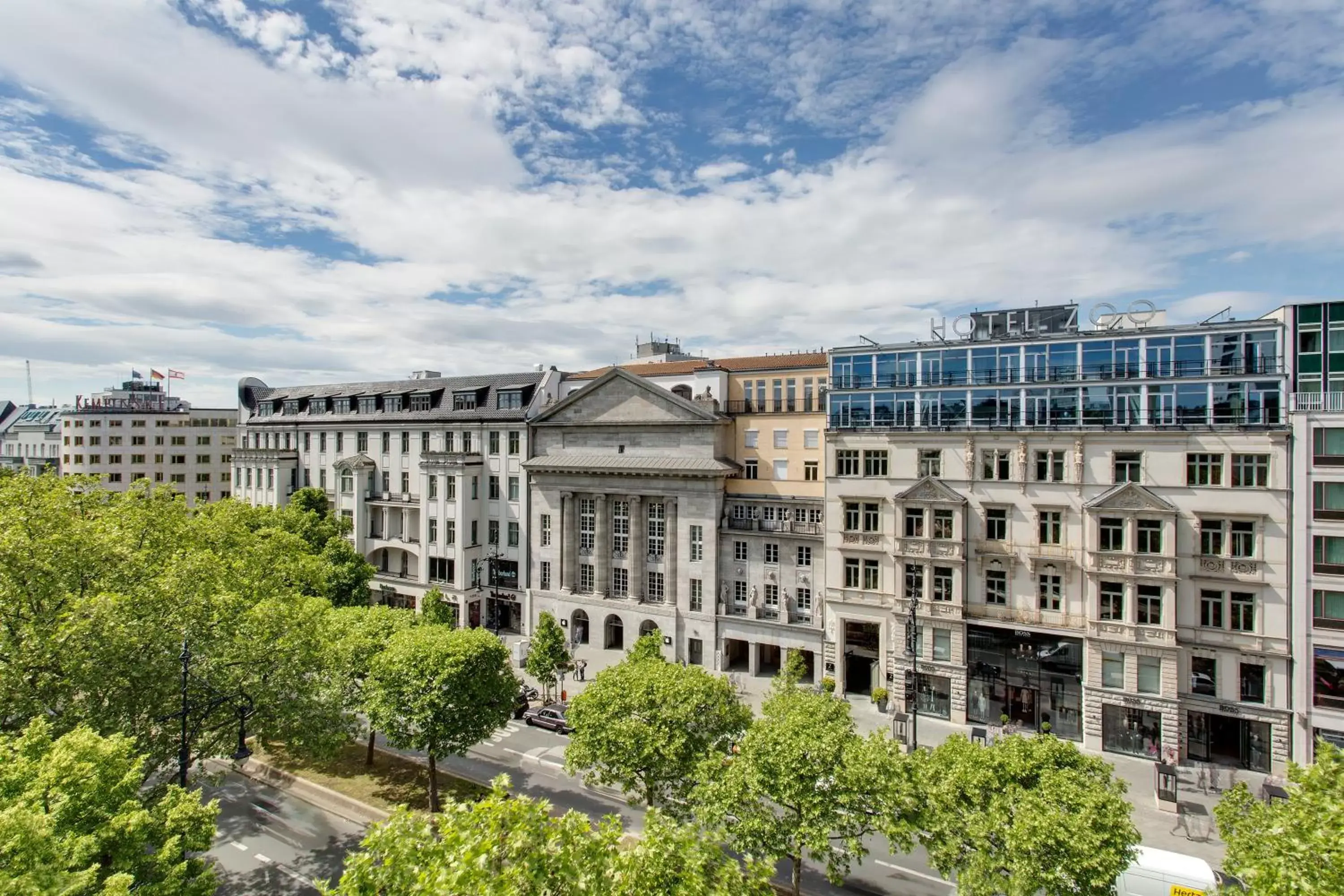 Property building in Hotel Zoo Berlin