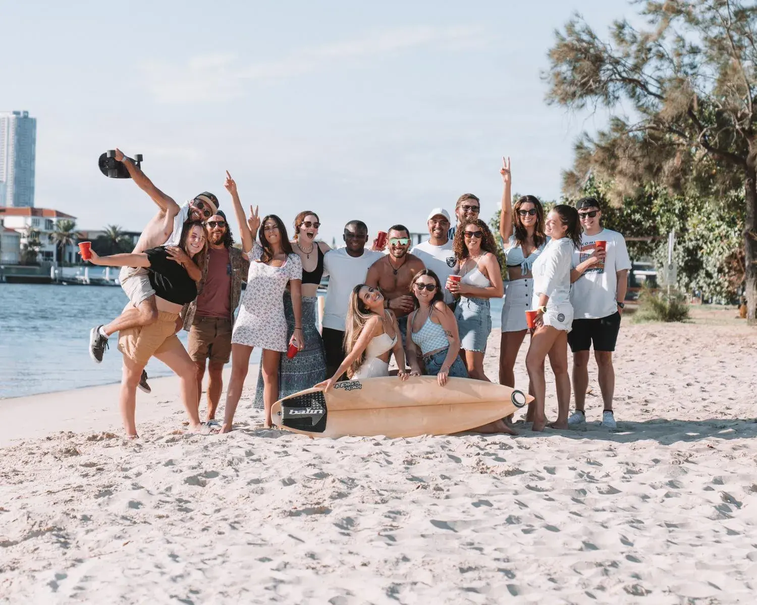 Family in Budds In Surfers Backpackers