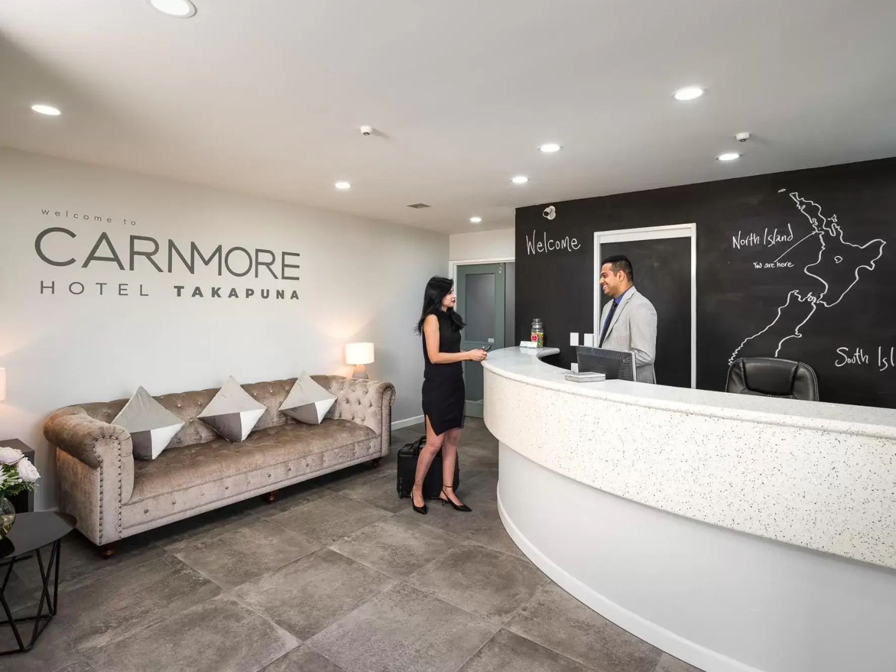 Lobby or reception, Lobby/Reception in Carnmore Hotel Takapuna