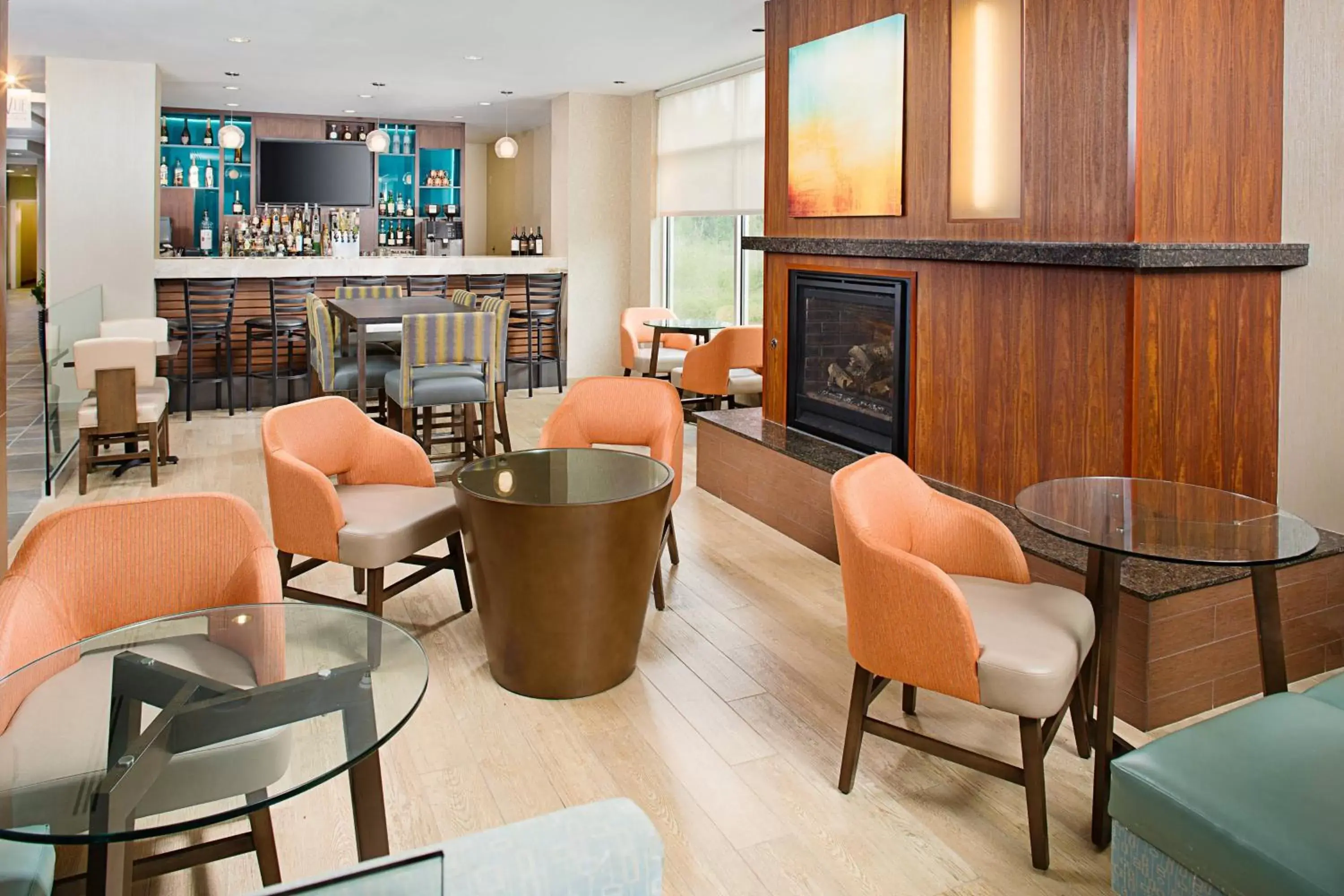 Restaurant/places to eat, Lounge/Bar in Residence Inn Seattle Bellevue Downtown