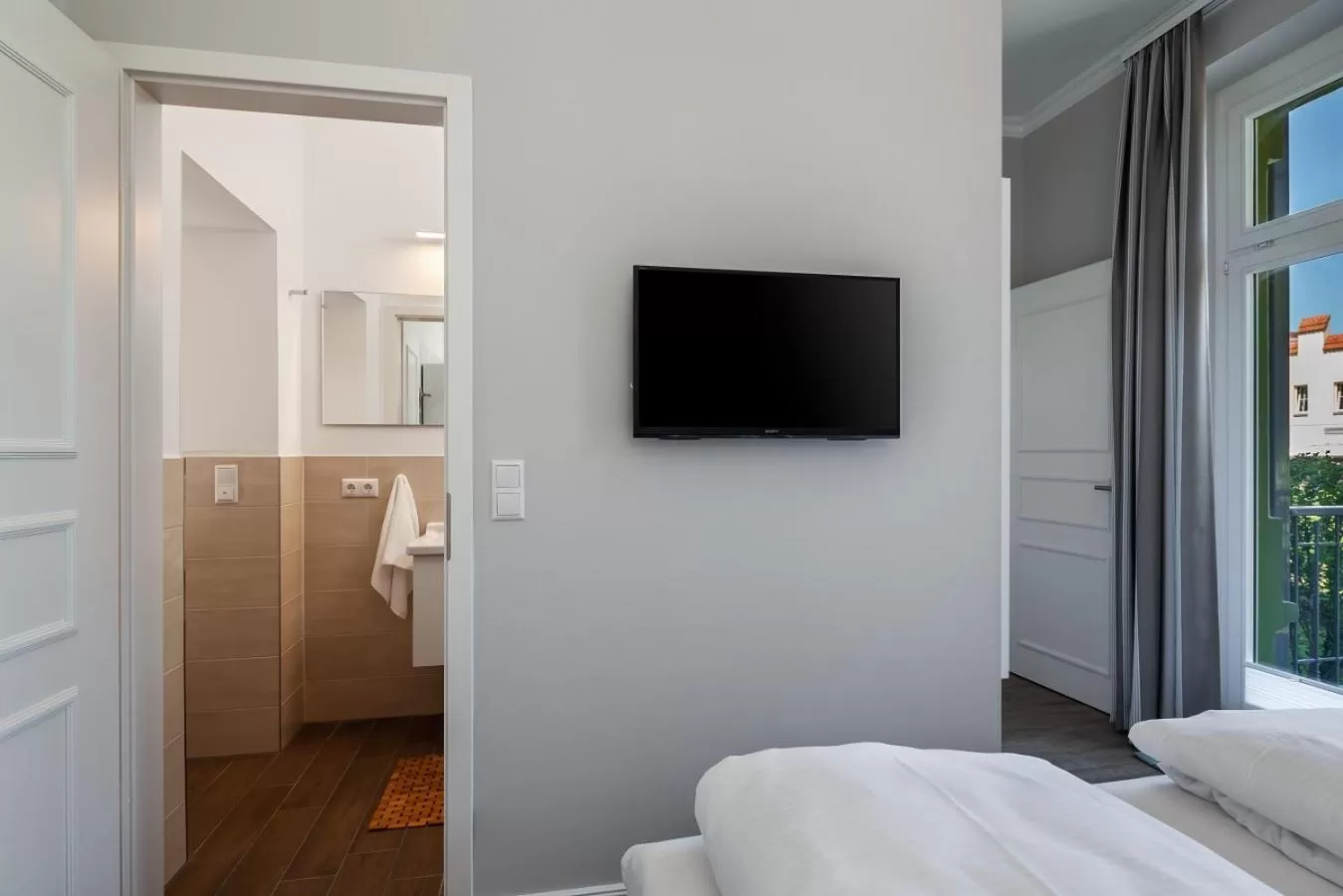 Bedroom, Bed in Hotel Rosenhof