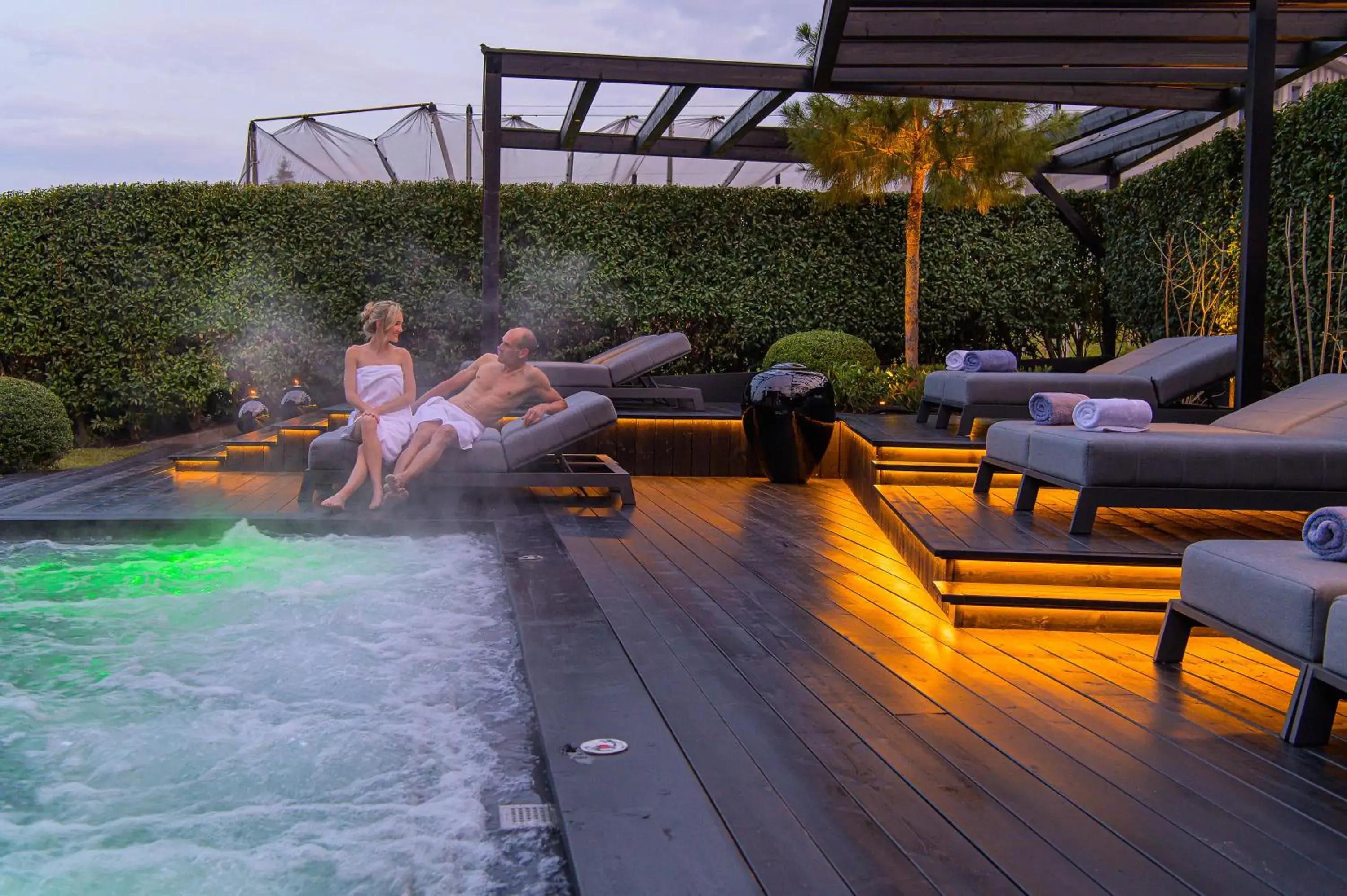 Sauna in Hotel Tirolensis