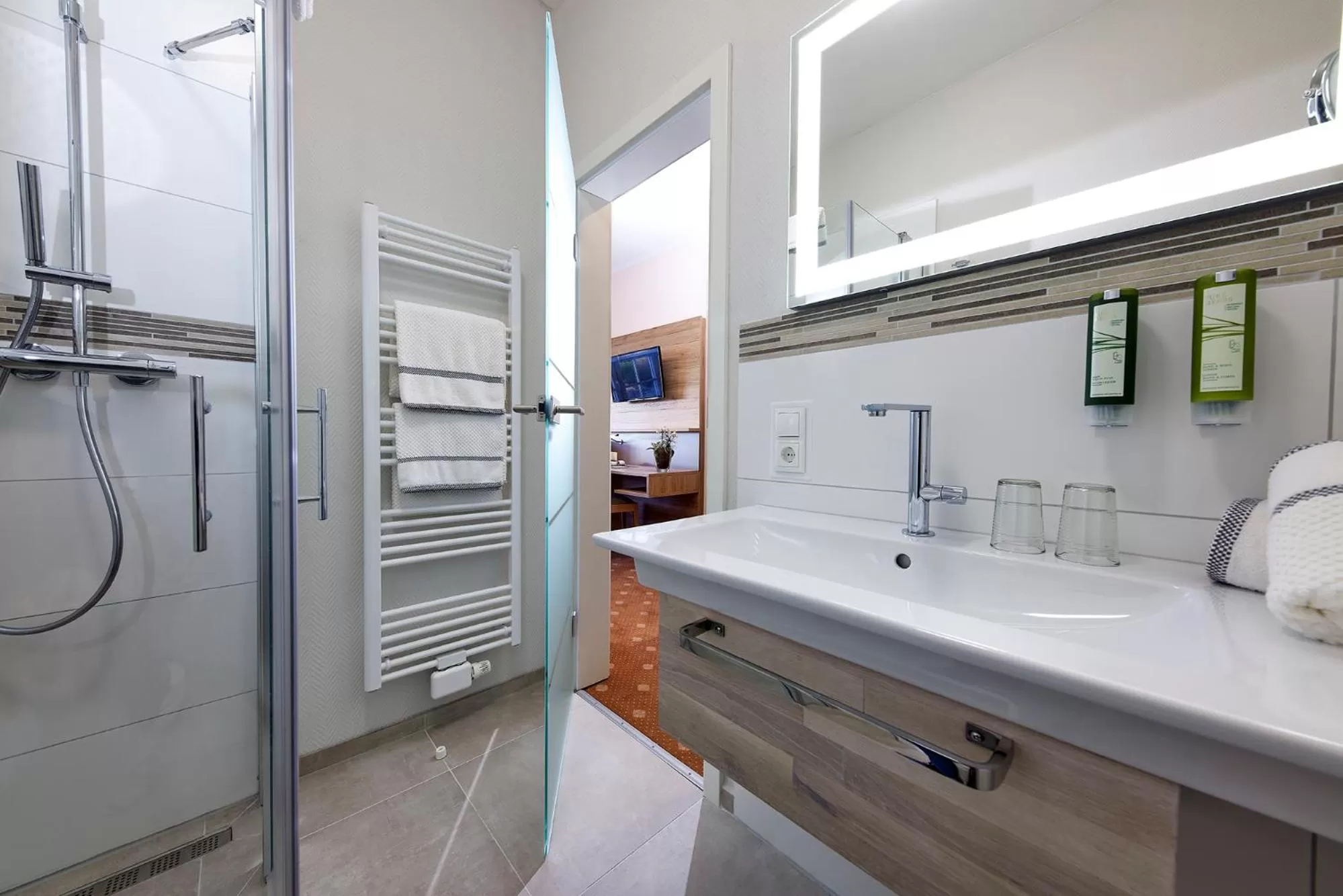 Shower in Struck Landhotel & SPA