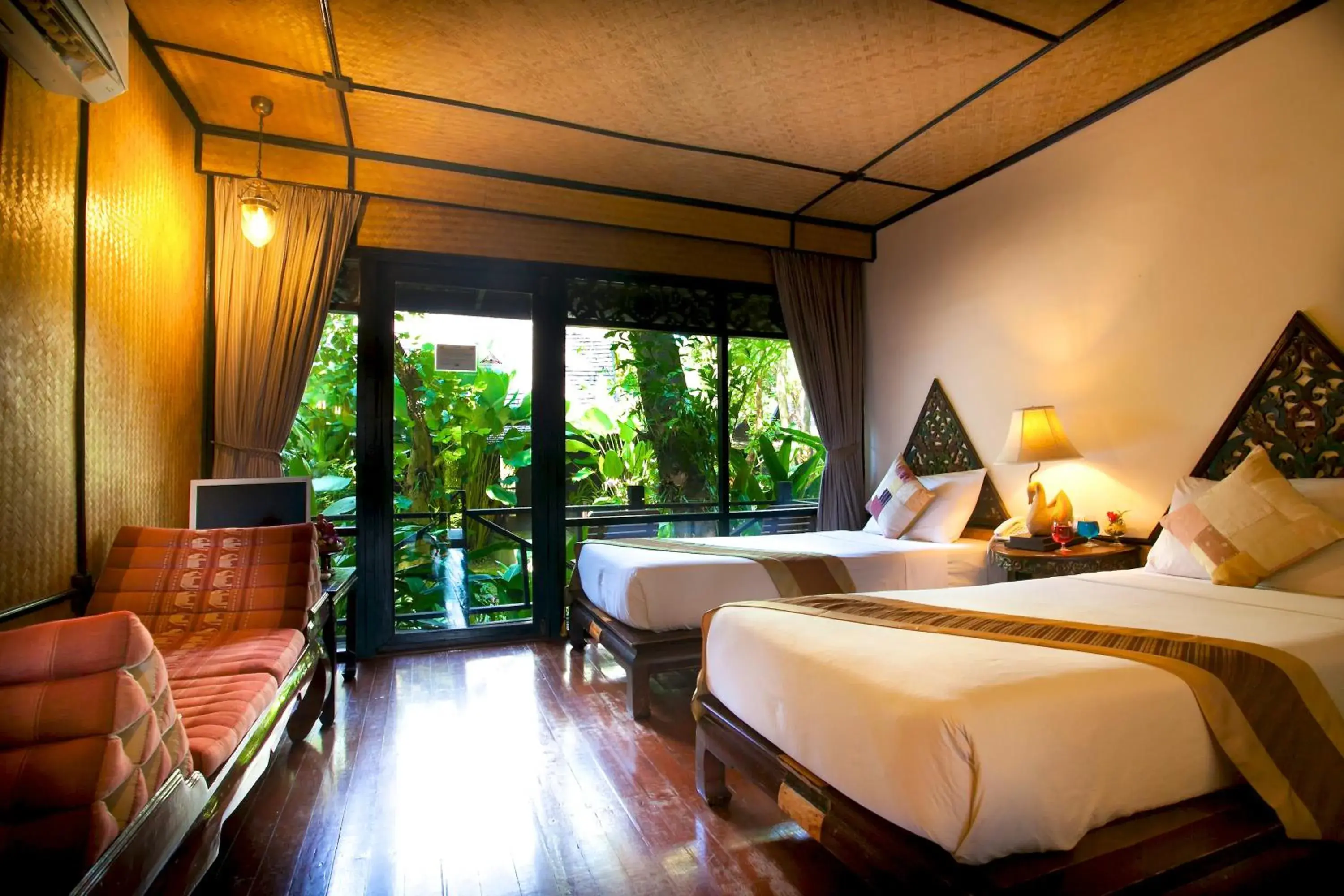 Bedroom, Bed in Lampang River Lodge (SHA Certified)