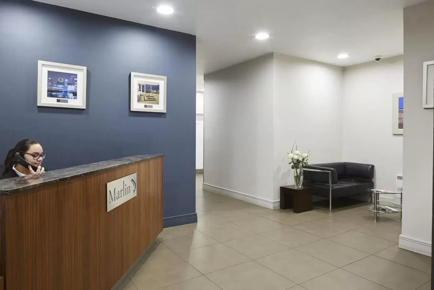 Lobby or reception, Lobby/Reception in Marlin Apartments London City - Queen Street