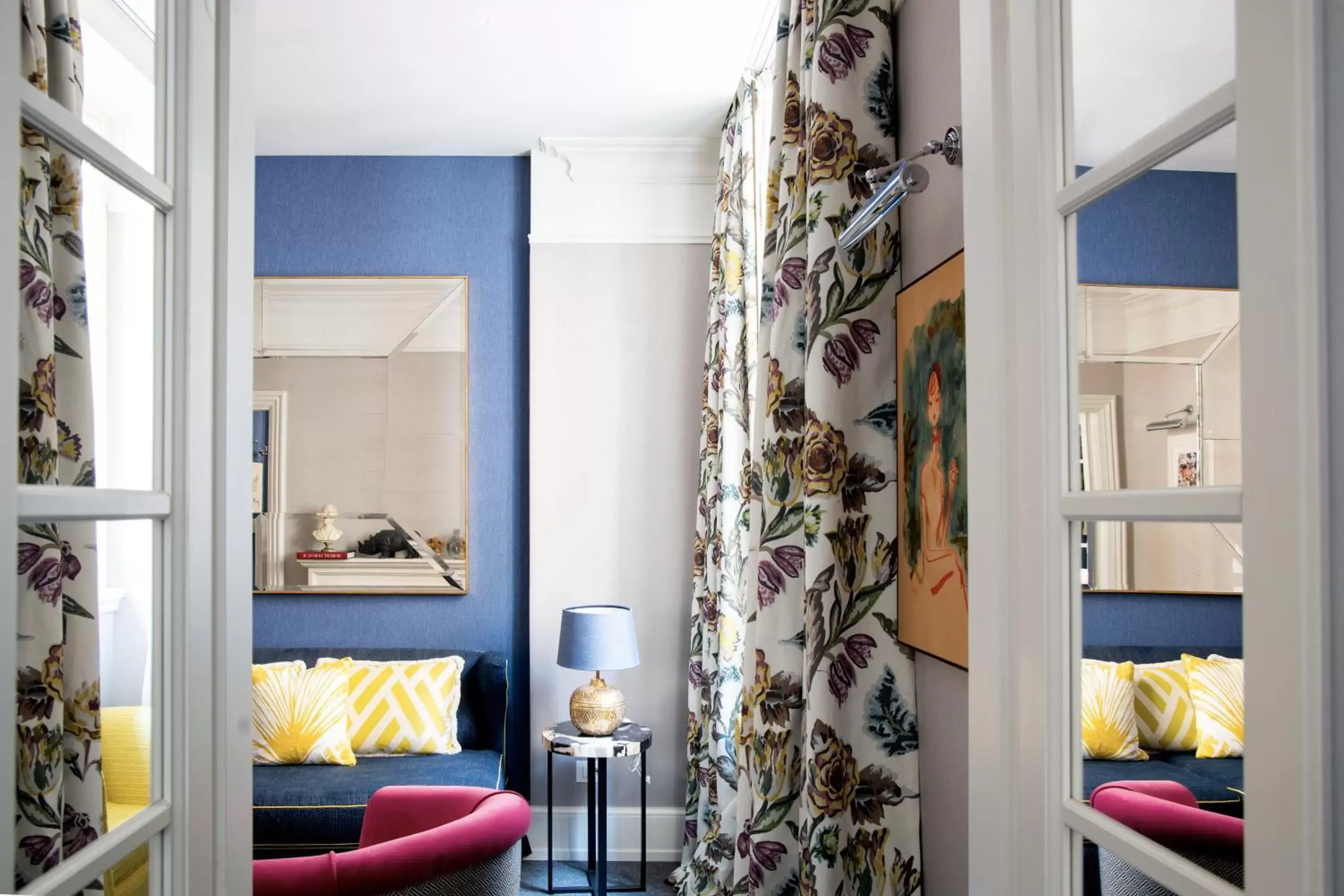 Living room, Bed in Maalot Roma - Small Luxury Hotels of the World Living room, Bed in Maalot Roma - Small Luxury Hotels of the World