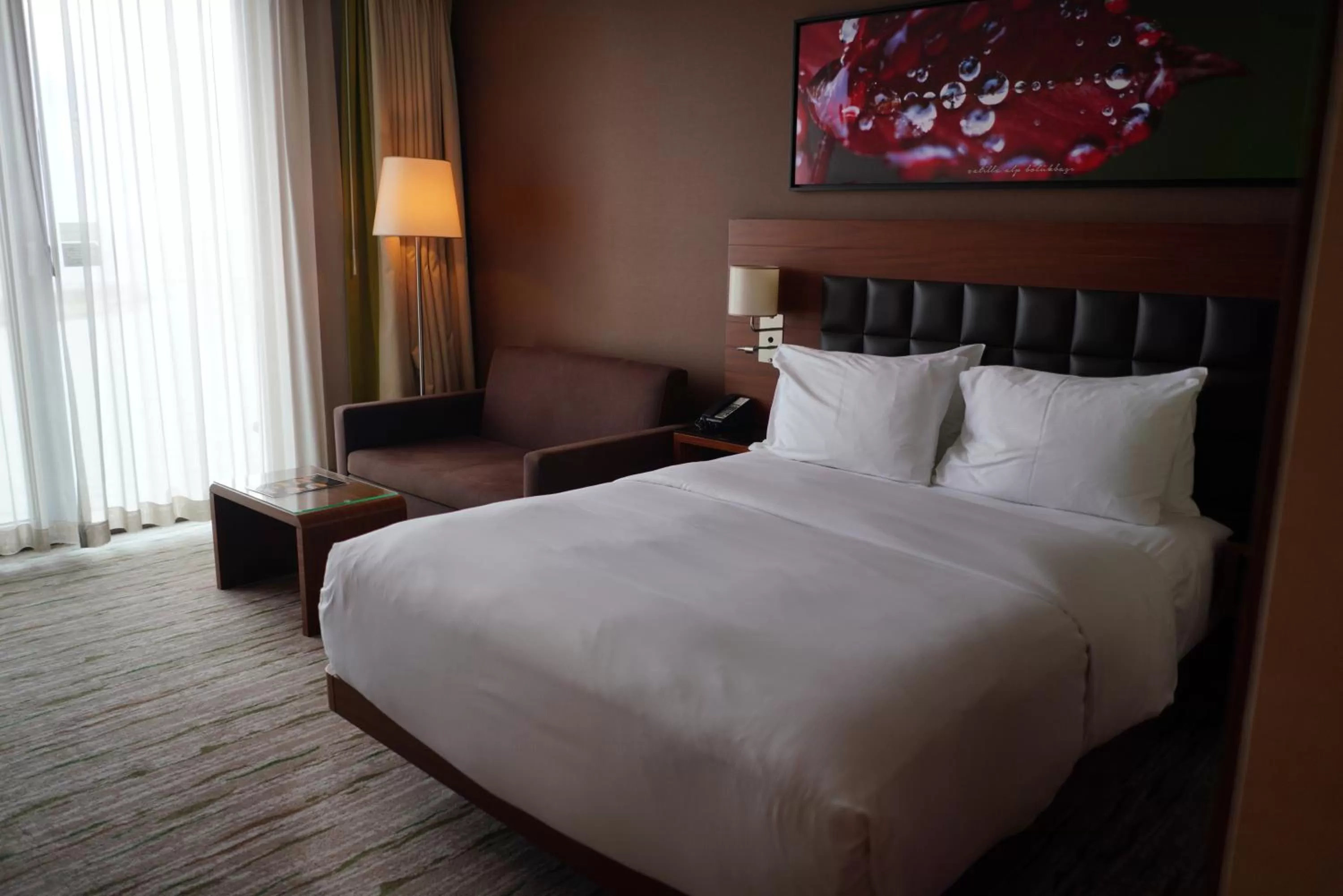 Bed in DoubleTree by Hilton Trabzon