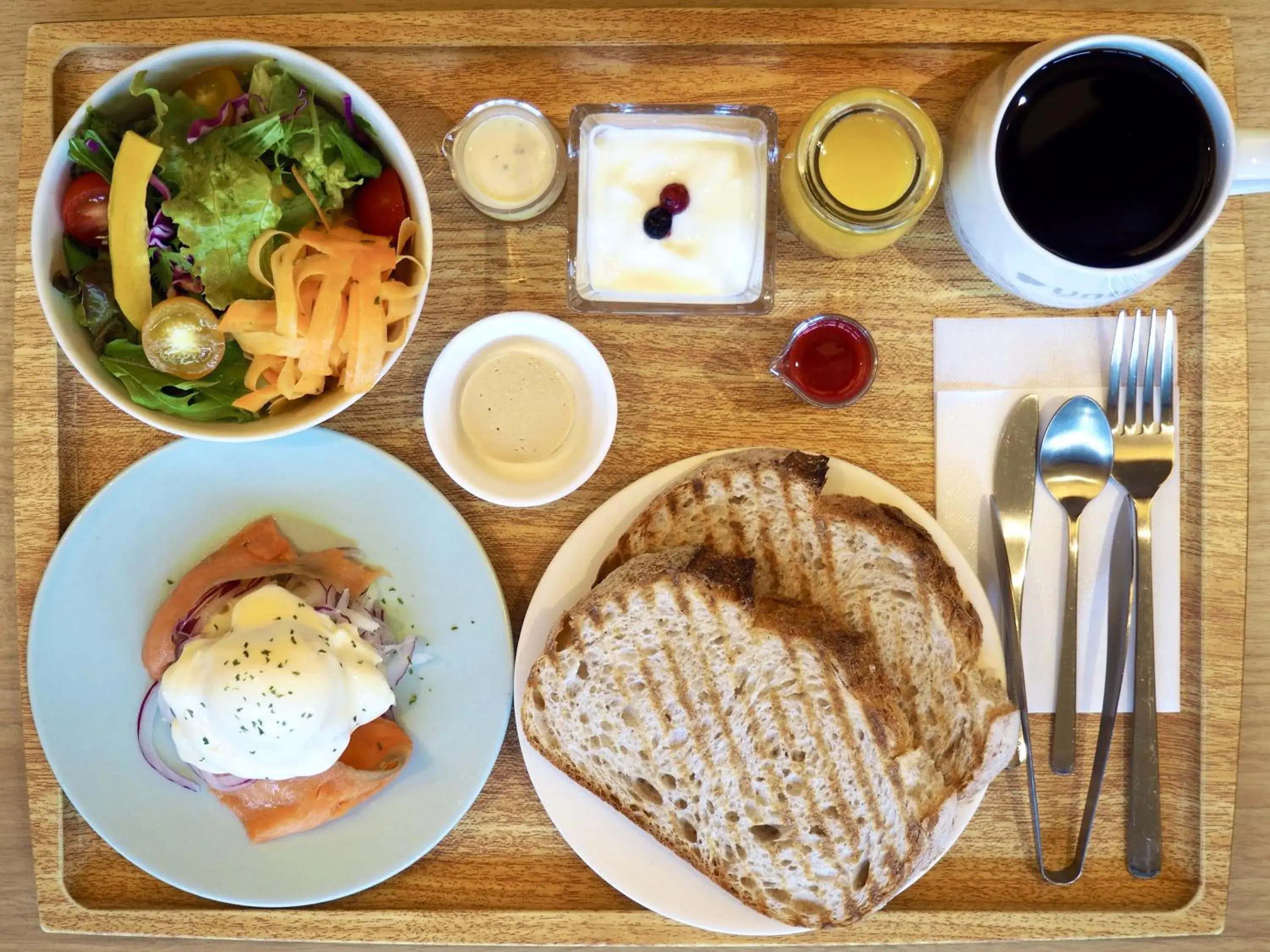 Breakfast in hotel androoms Kyoto Shichijo