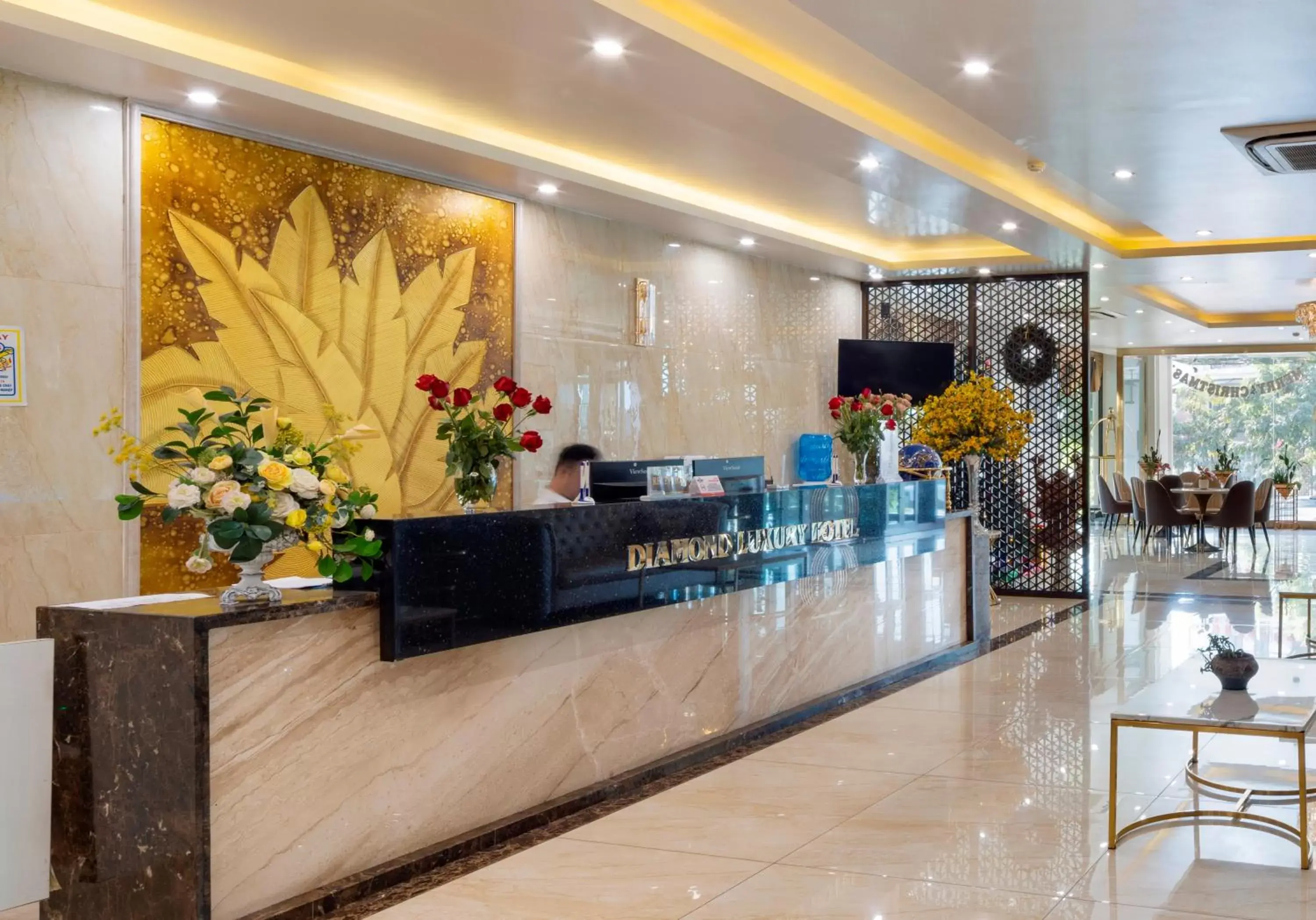 Lobby or reception in Diamond Luxury Hotel Lobby or reception in Diamond Luxury Hotel