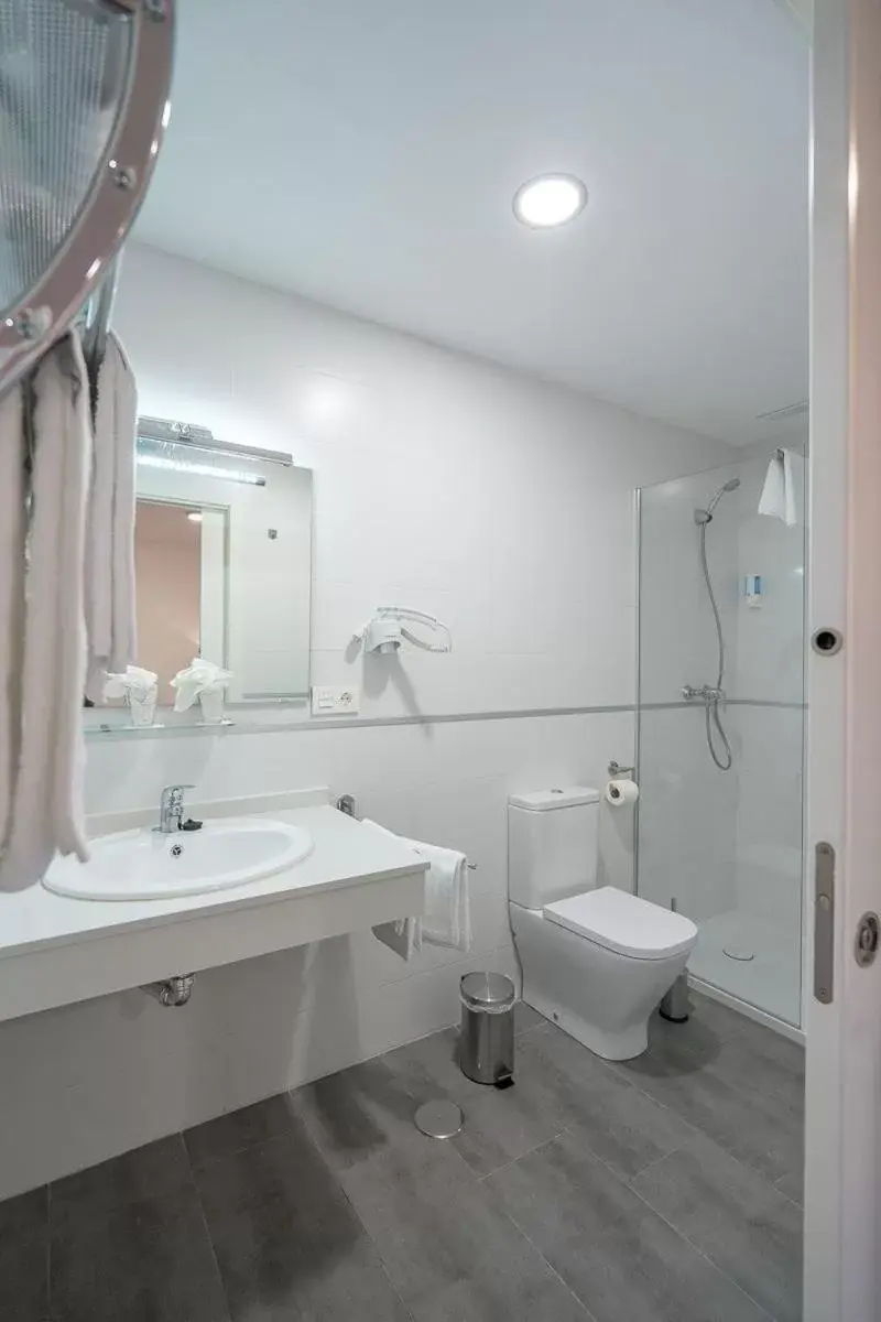 Toilet, Bathroom in Apartamentos La Laguna