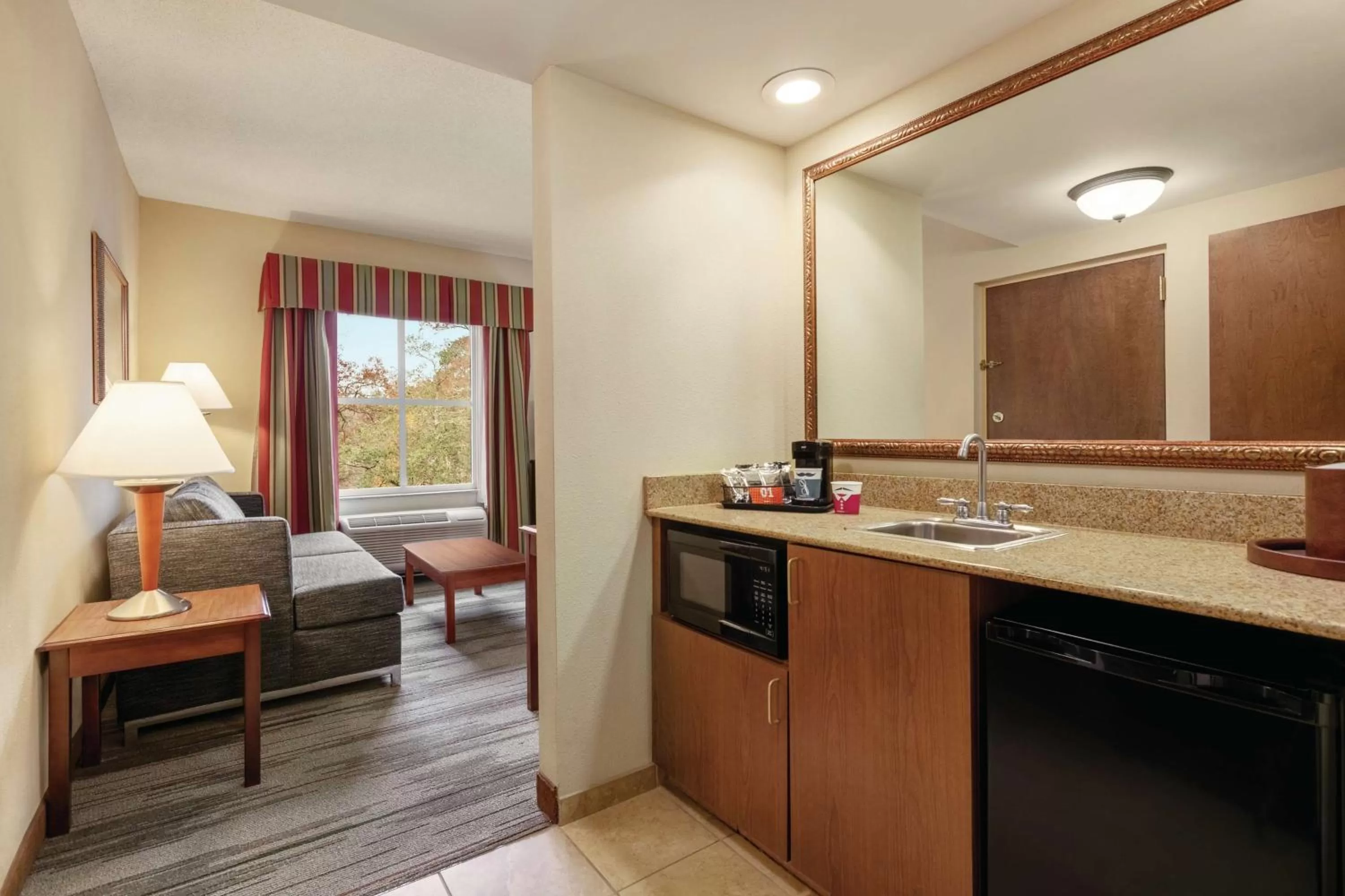 Living room in Hampton Inn & Suites Williamsburg Historic District