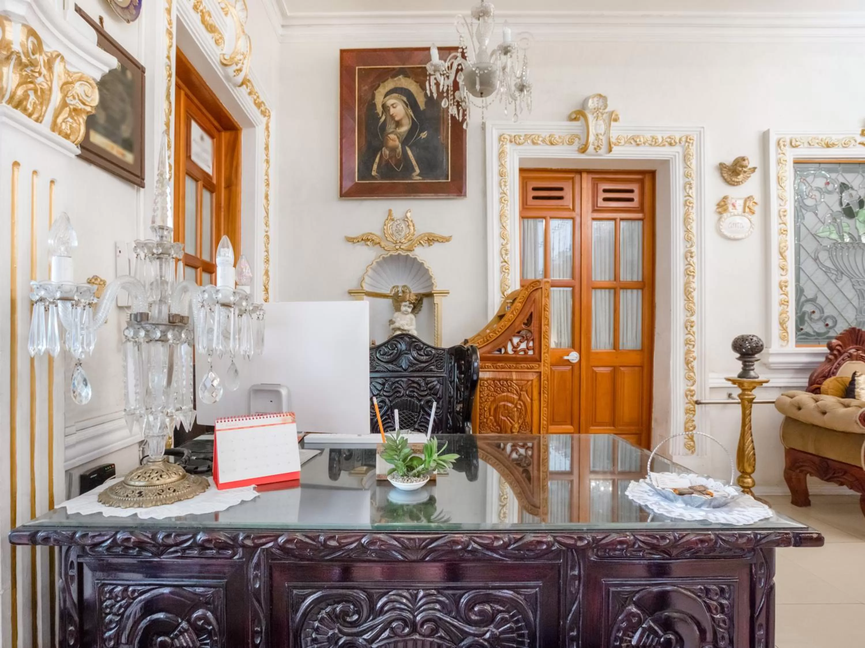 Lobby or reception in Hotel Boutique Casa Garay
