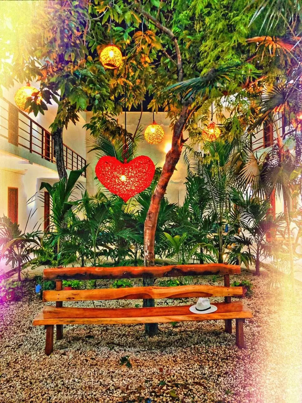 Patio in Los Arcos Hotel - TULUM