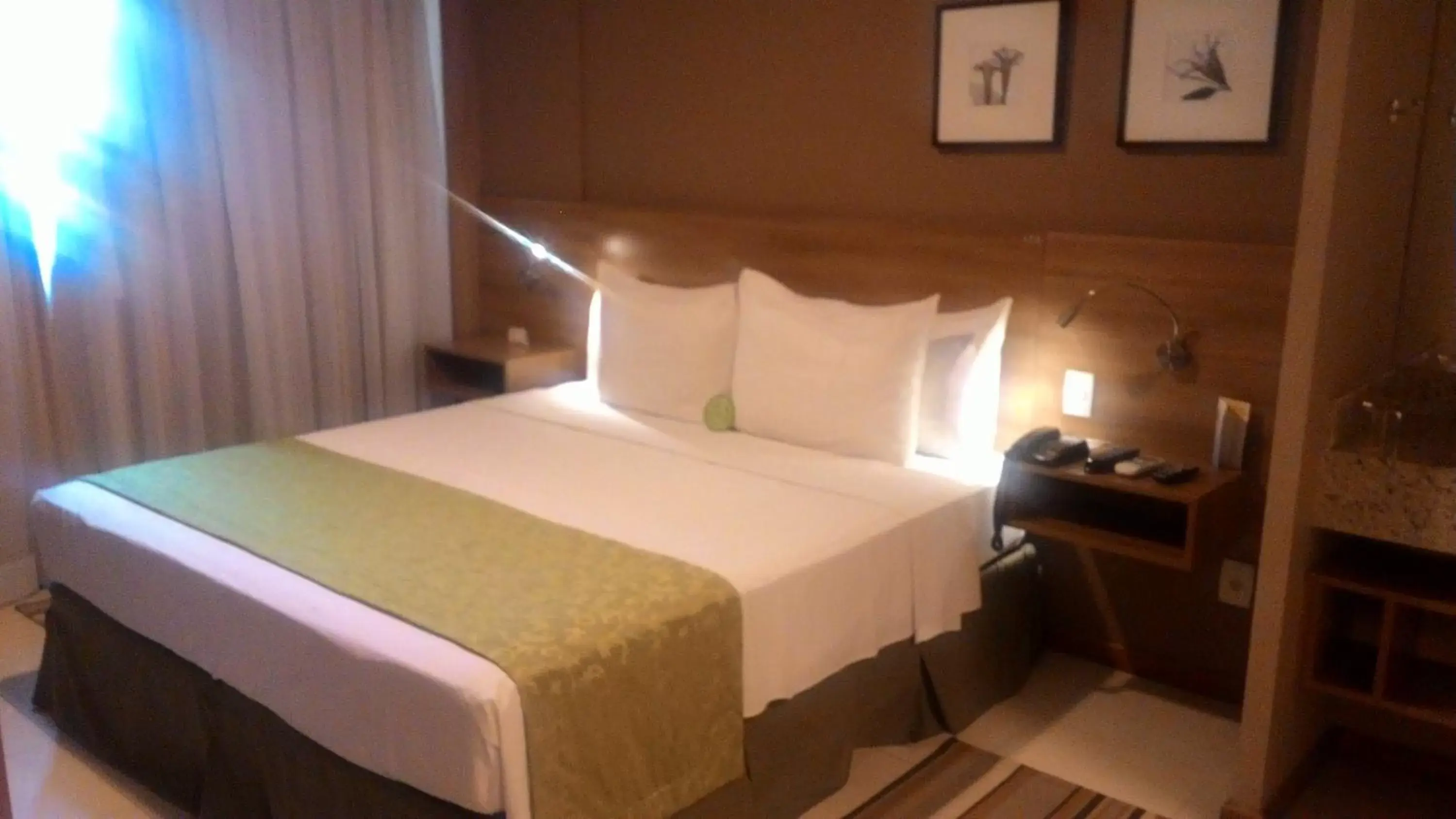 Bed in Comfort Hotel Sertãozinho
