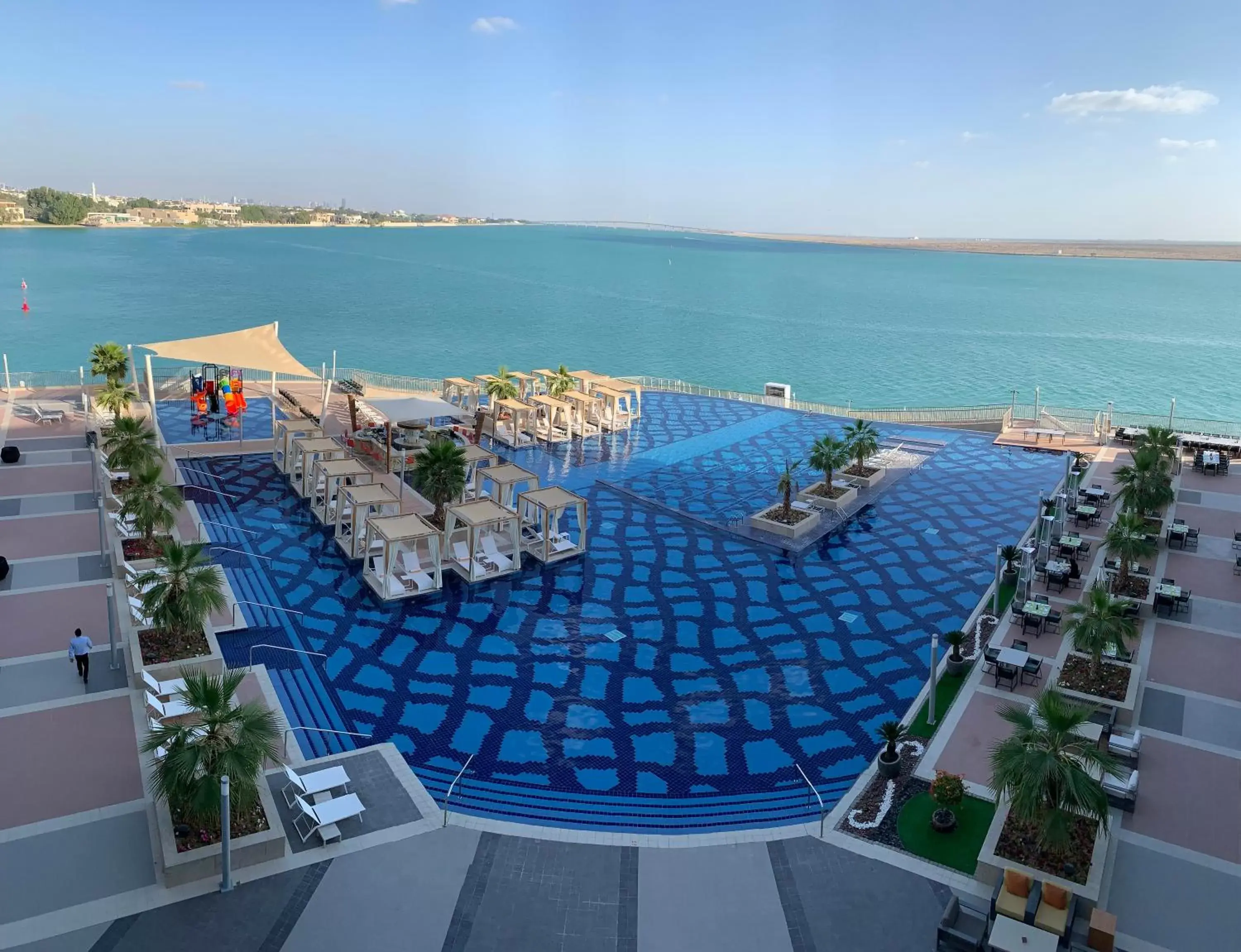 Pool View in Royal M Hotel & Resort Abu Dhabi
