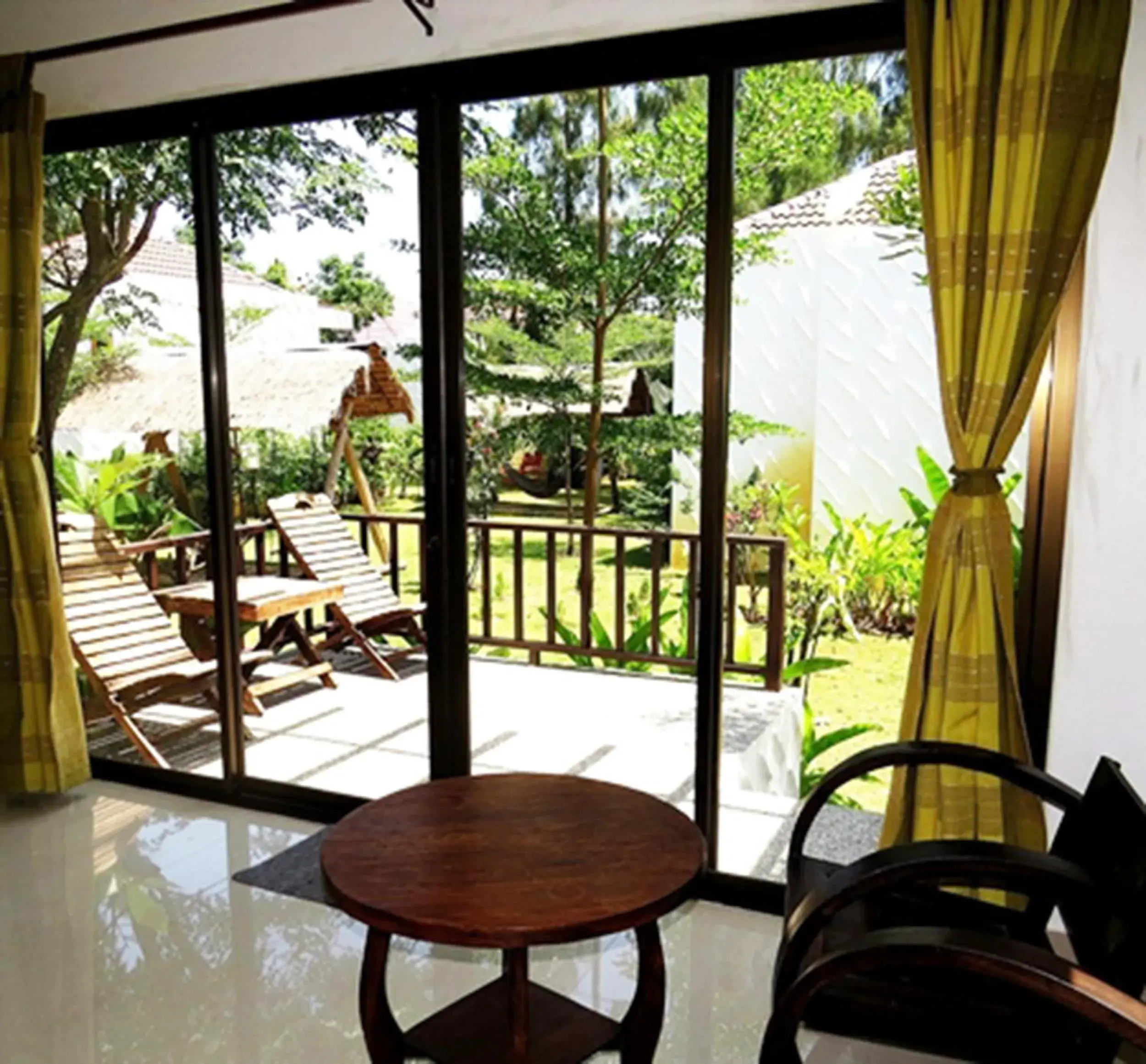 Seating area, Patio/Outdoor Area in Pranburi Cabana Resort