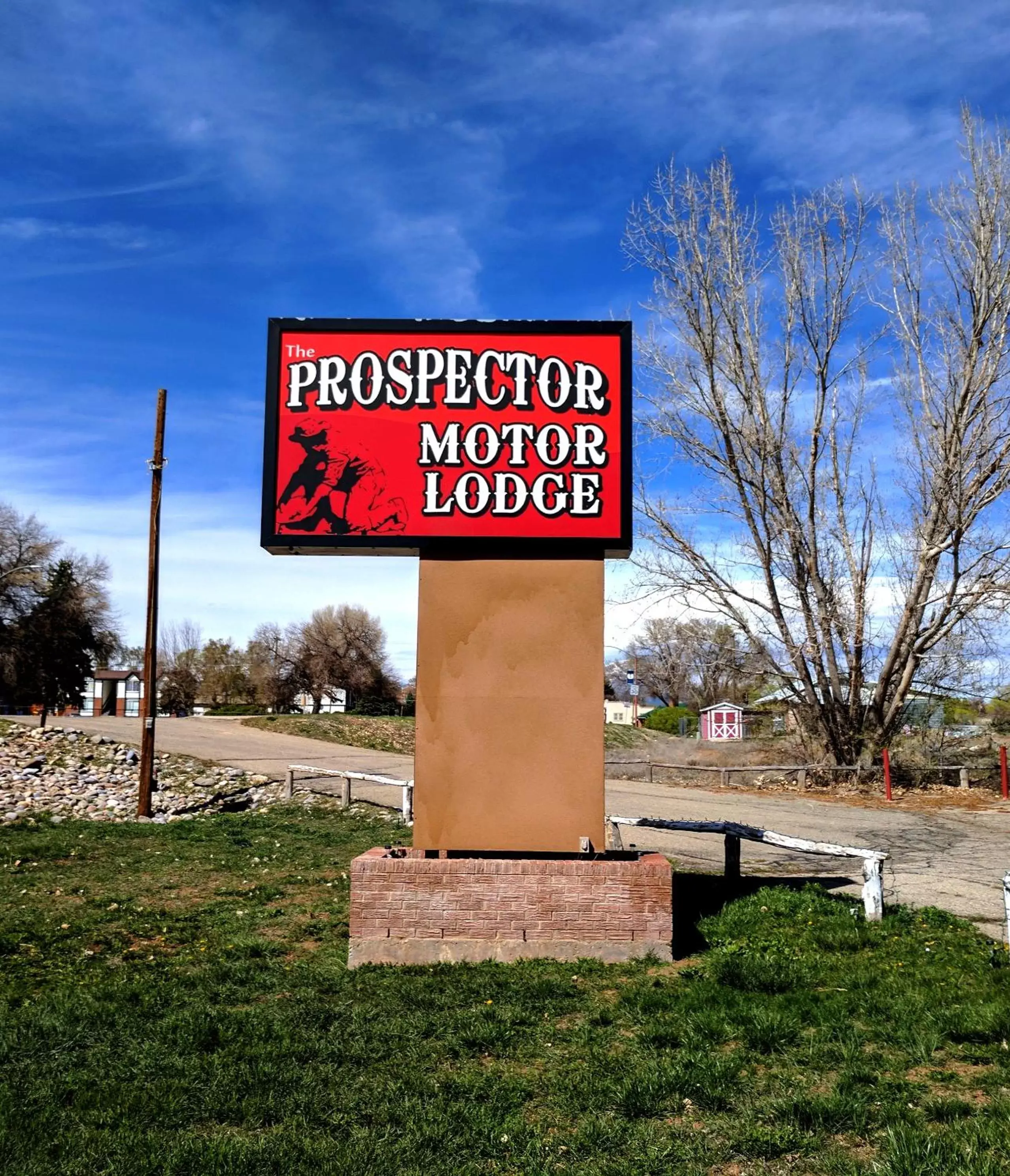Property logo or sign in Prospector Motor Lodge