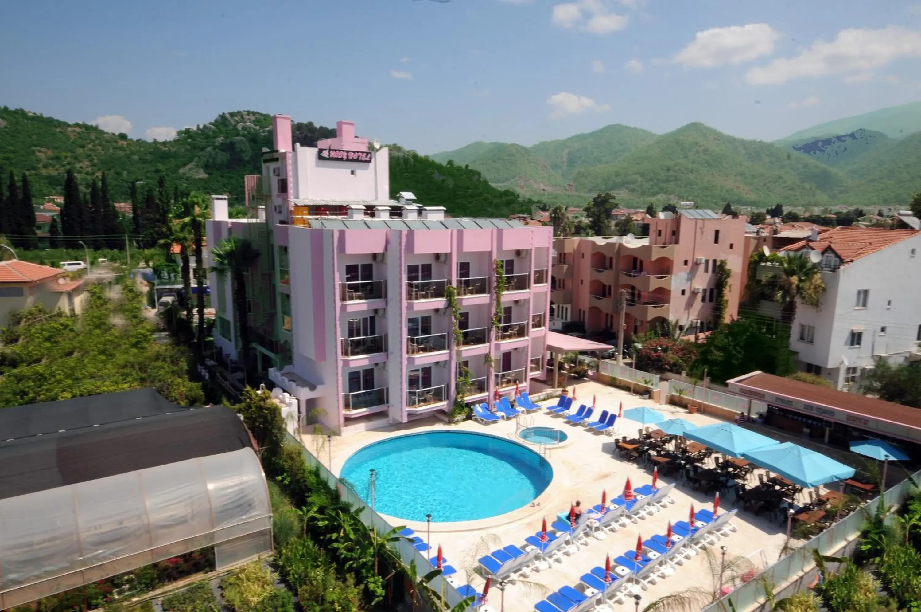 Facade/entrance, Pool View in Rosy Hotel Marmaris