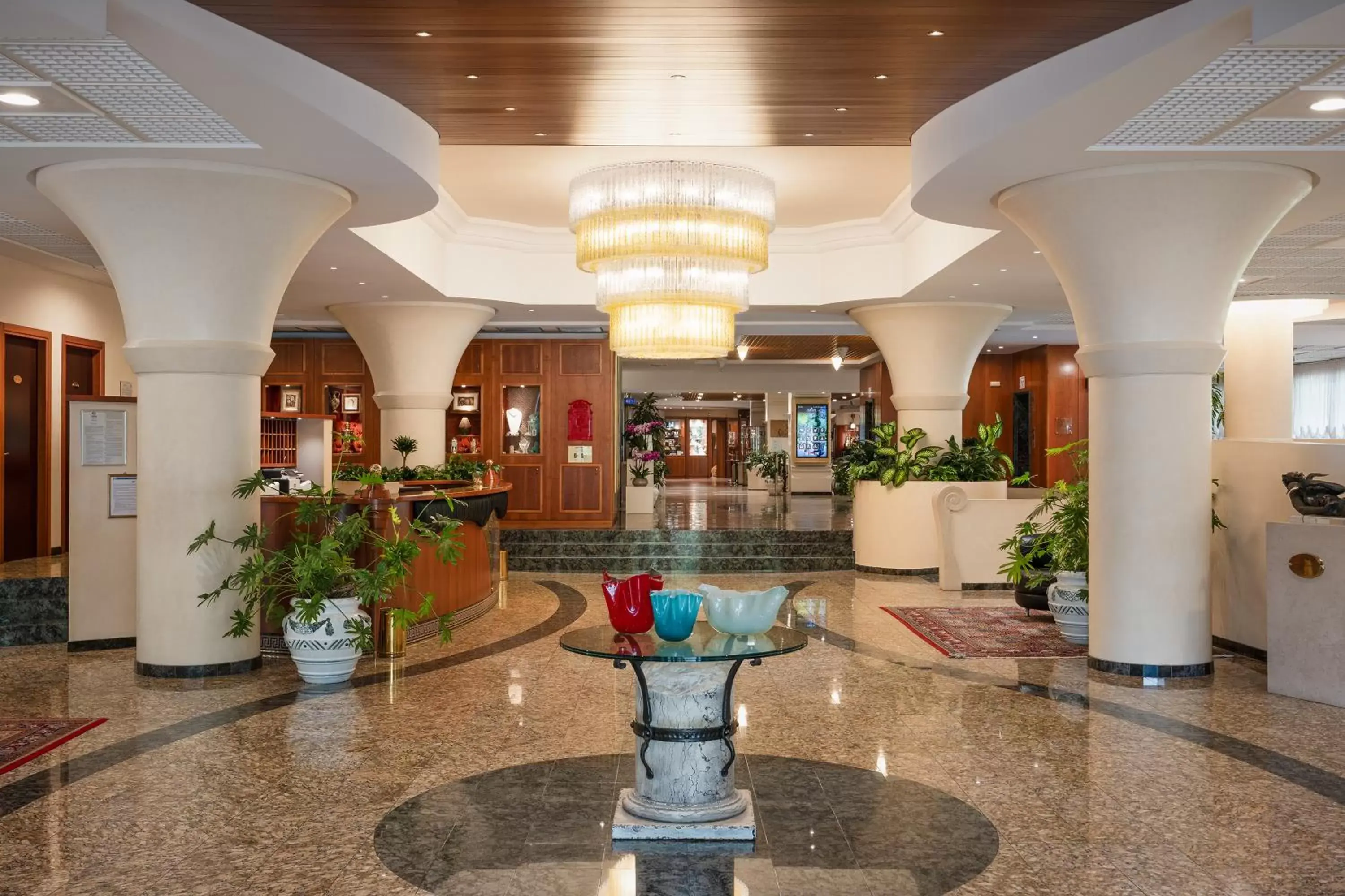 Lobby or reception in Savoy Beach Hotel & Thermal Spa Lobby or reception in Savoy Beach Hotel & Thermal Spa