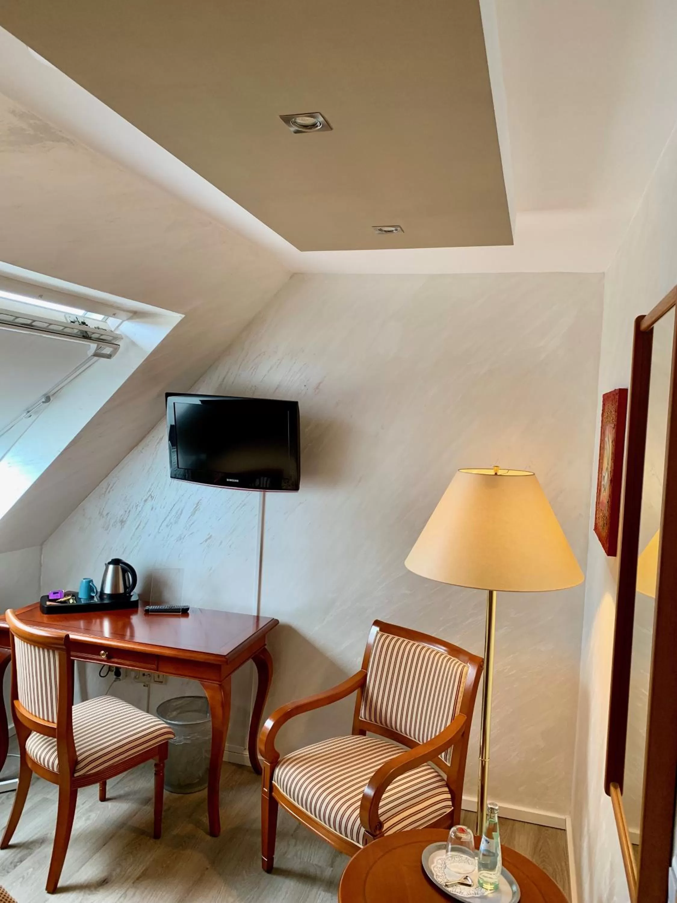 Seating area in Boutique Hotel Goldene Henne