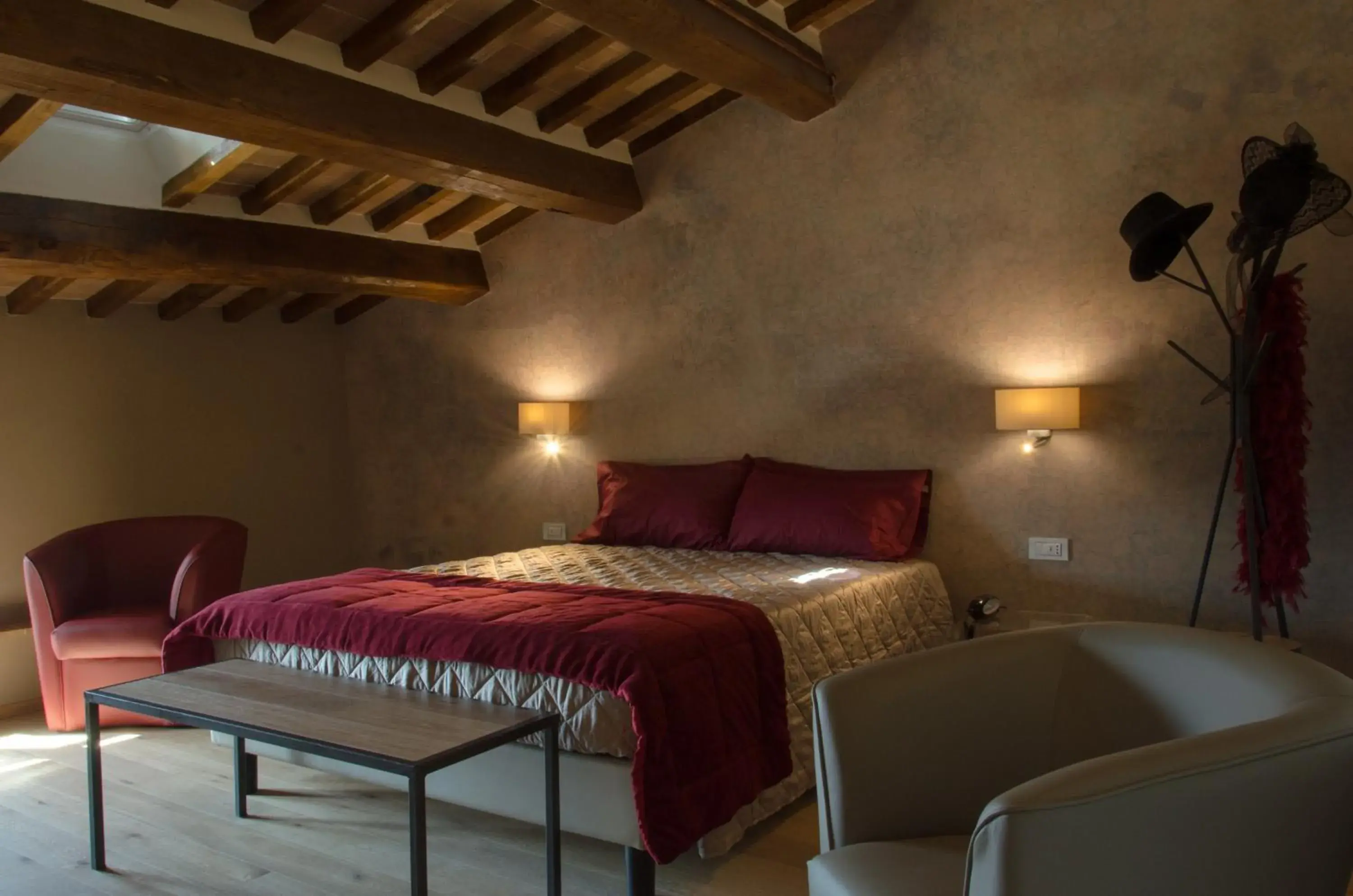 Bed in Antico Sipario Boutique Hotel