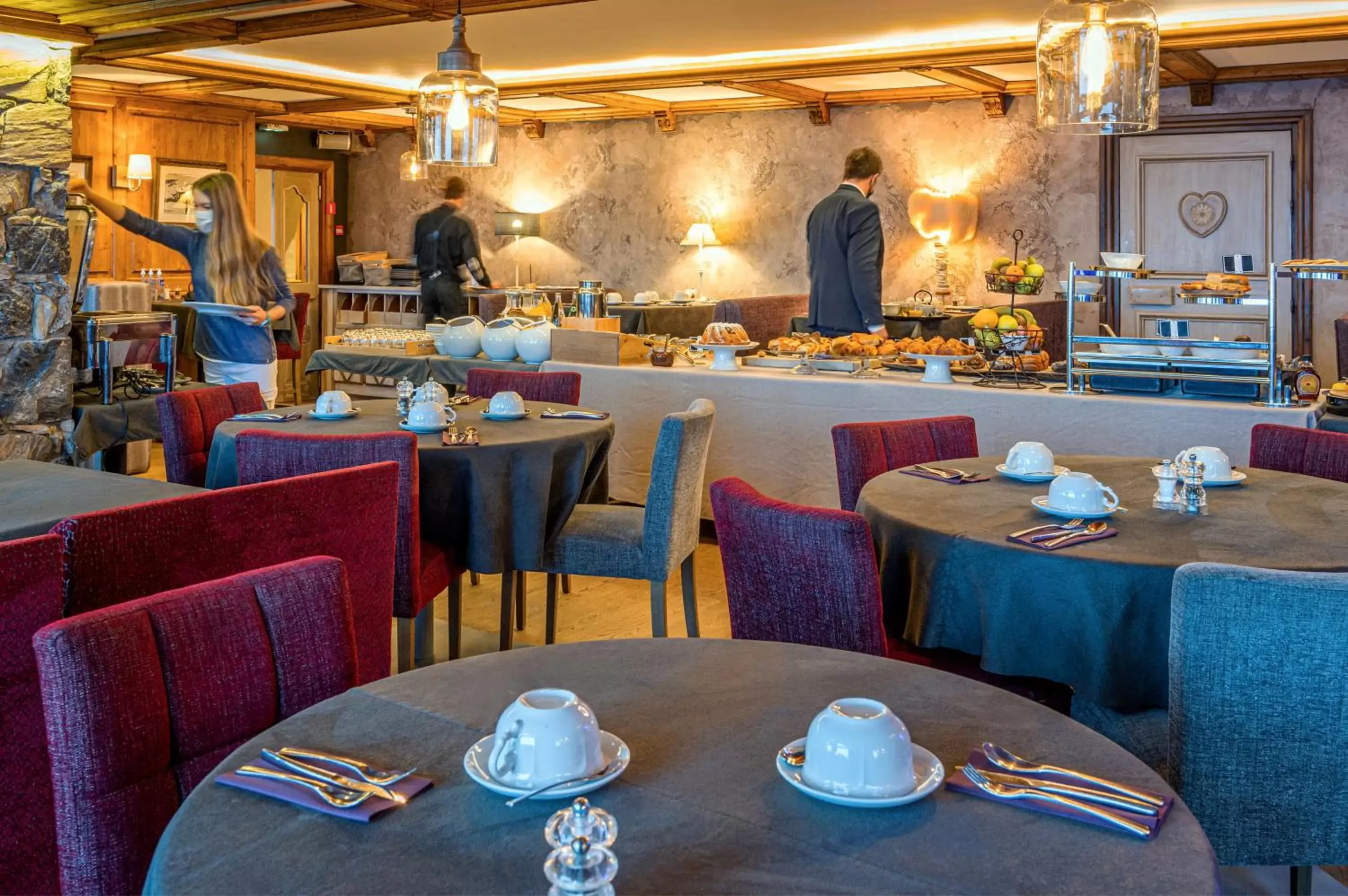 Buffet breakfast, Restaurant/Places to Eat in Hôtel les Campanules by Les Etincelles