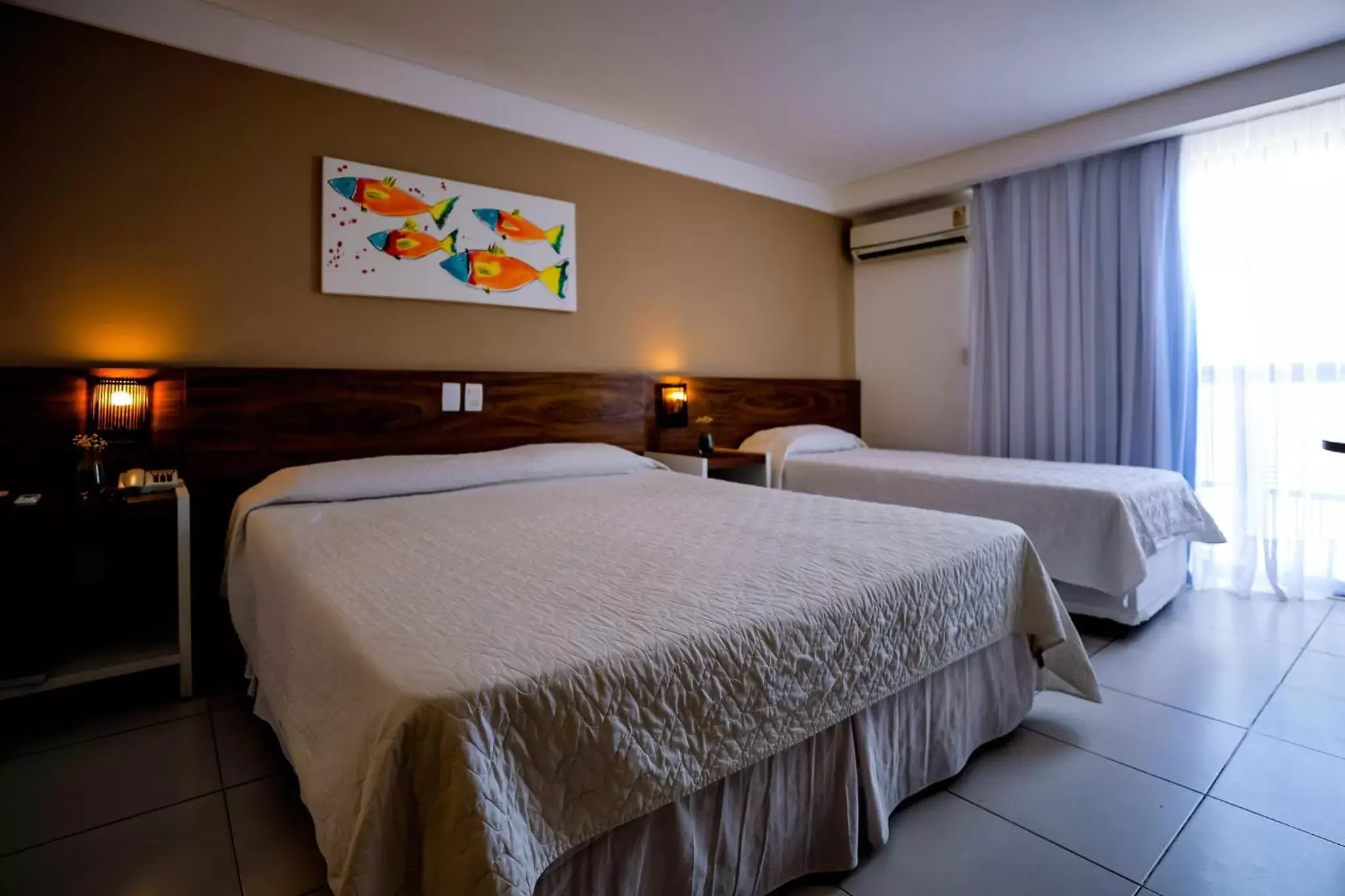 Bedroom, Bed in Porto Suítes Natal Hotel