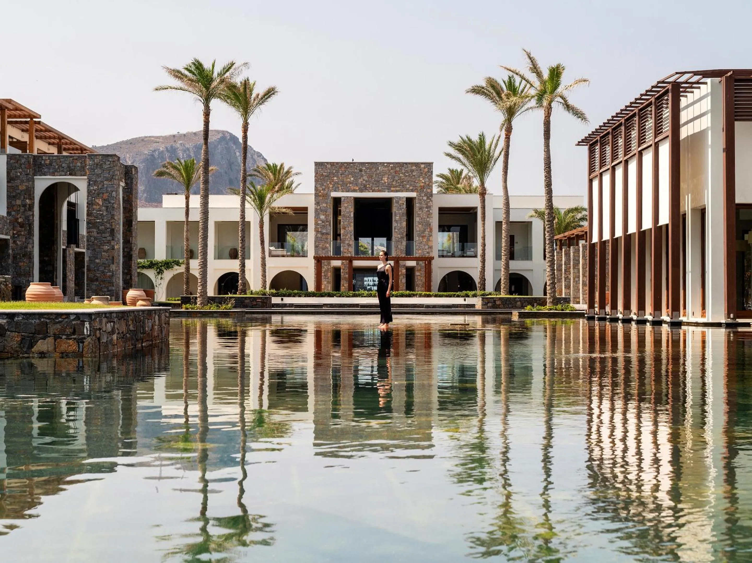Pool view in Amirandes, A Grecotel Resort to Live