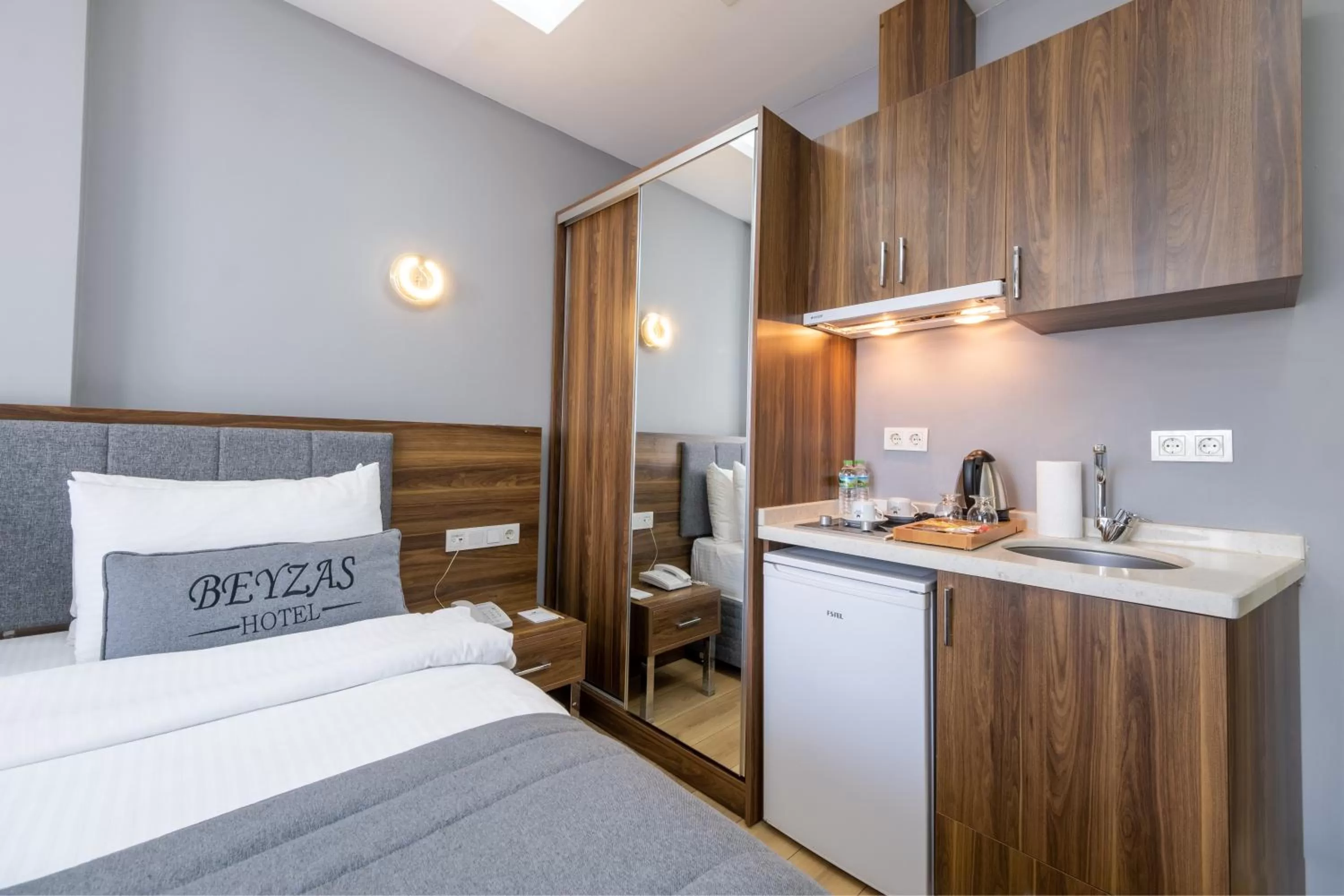 Bed in Beyzas Hotels & Suites