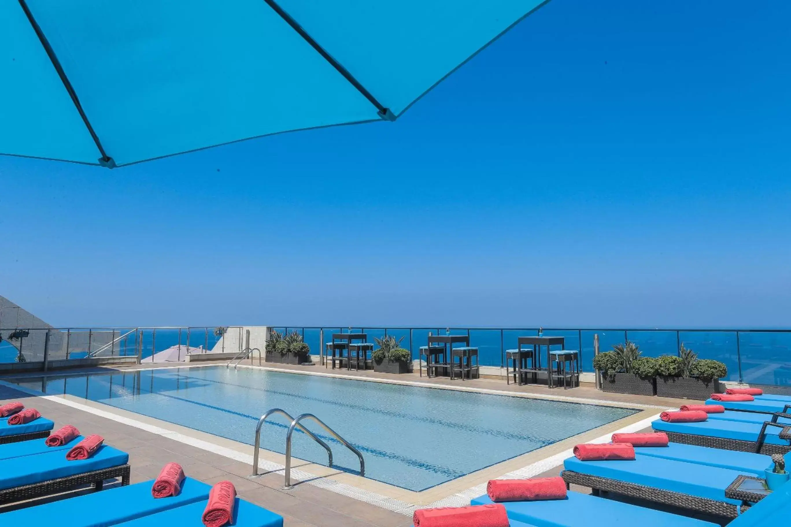 Pool view in Raouche Arjaan by Rotana Pool view in Raouche Arjaan by Rotana