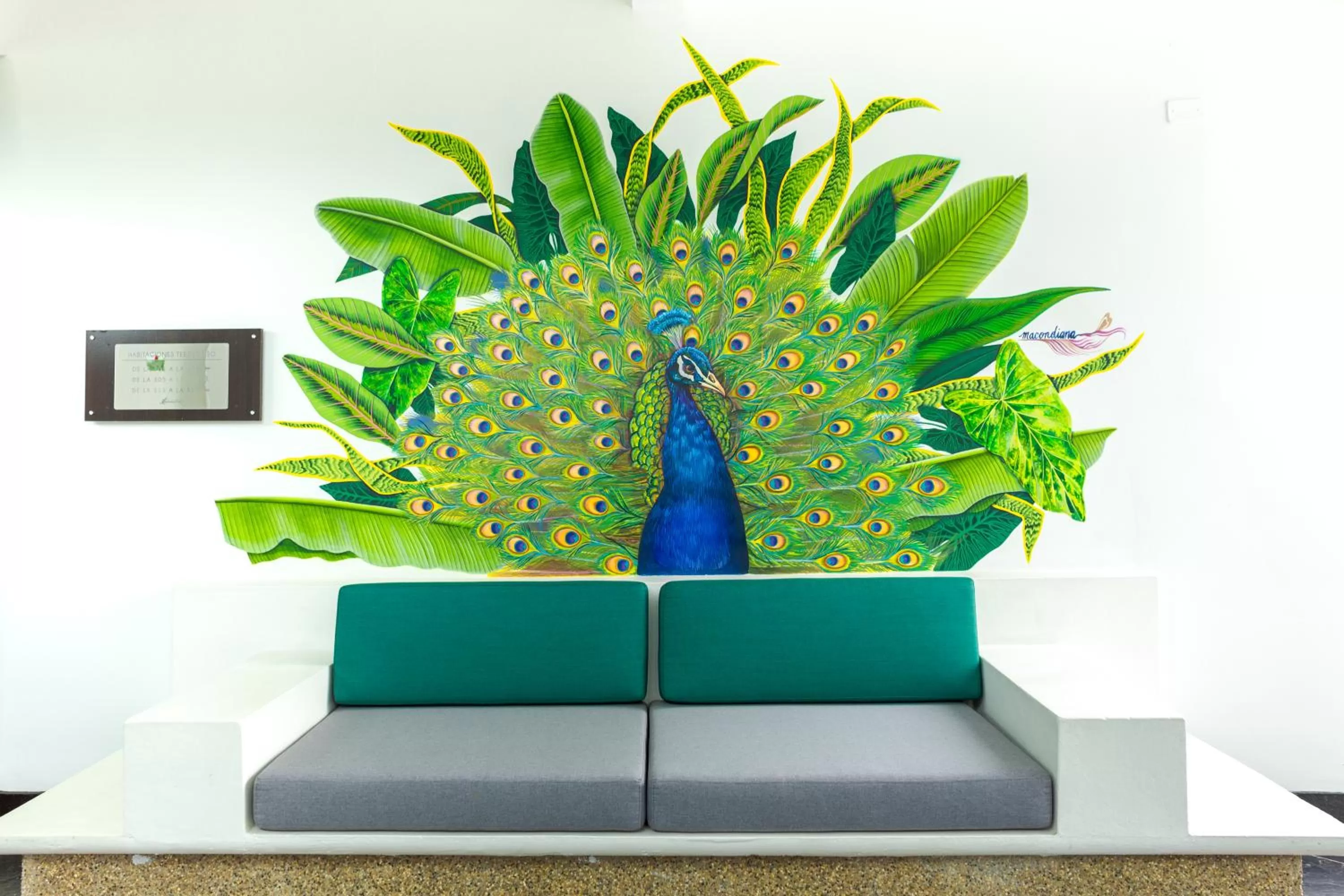 Living room in Hotel Manantial Melgar