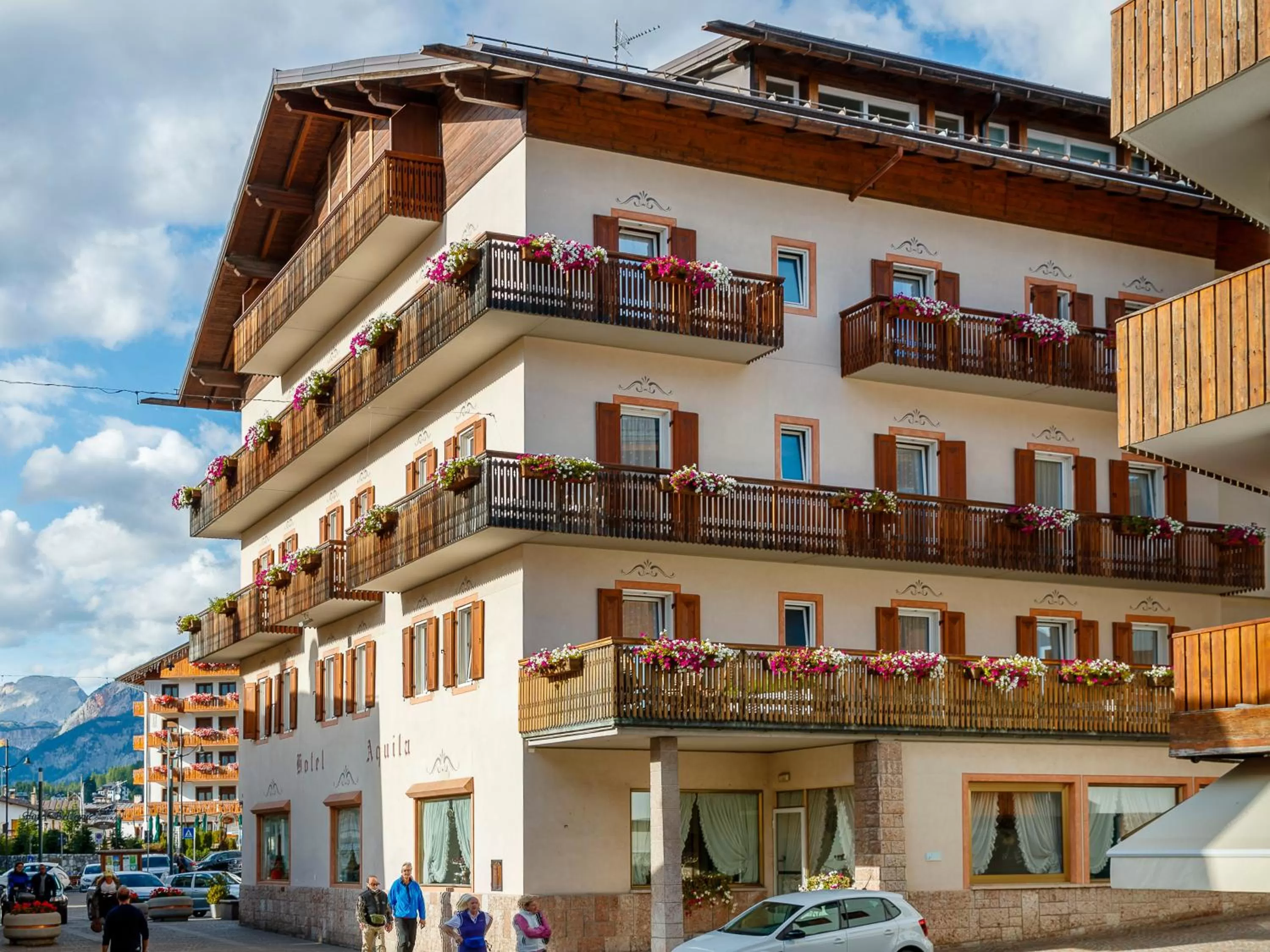 Property building in Hotel Aquila