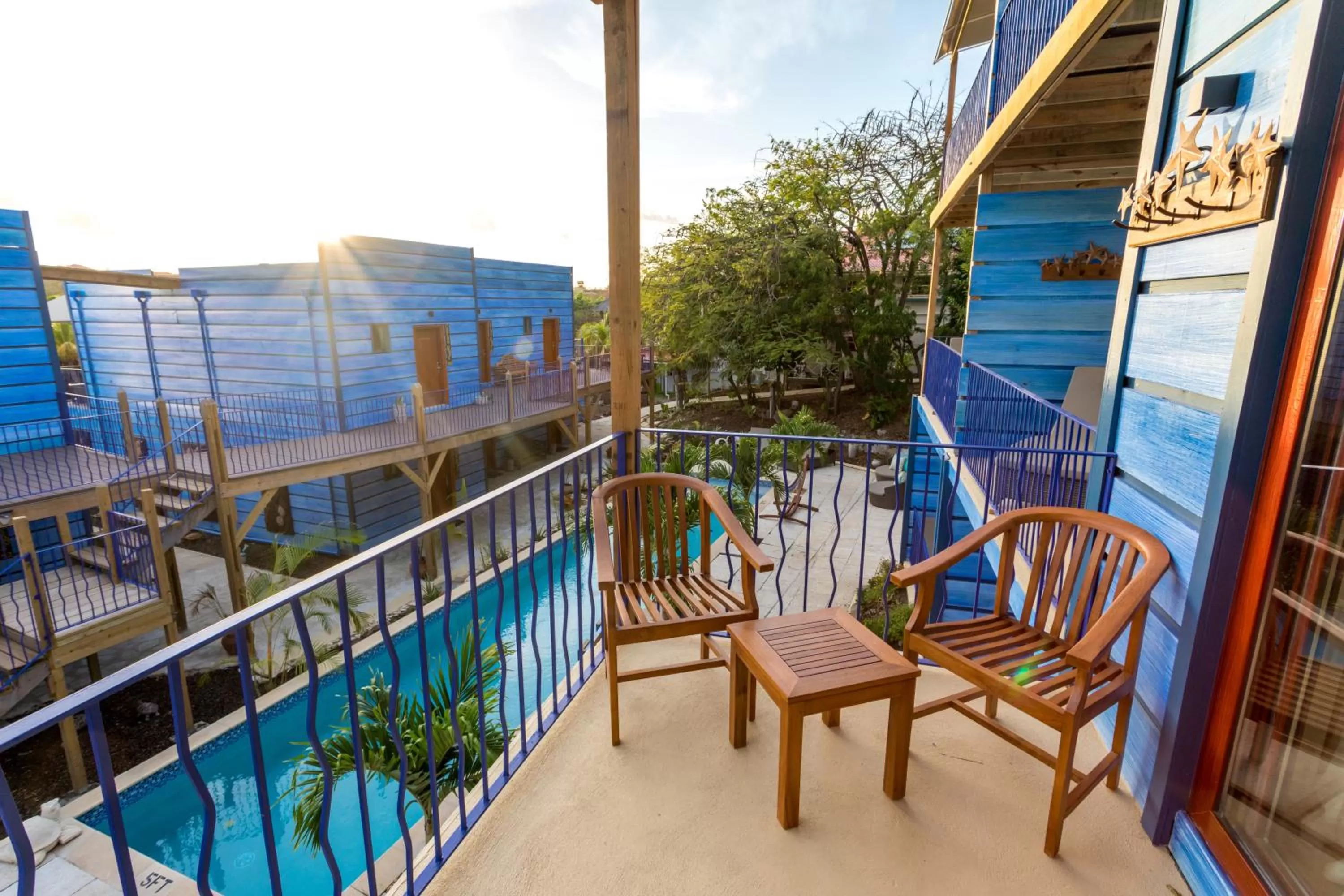 Balcony/Terrace in True Blue Bay Resort