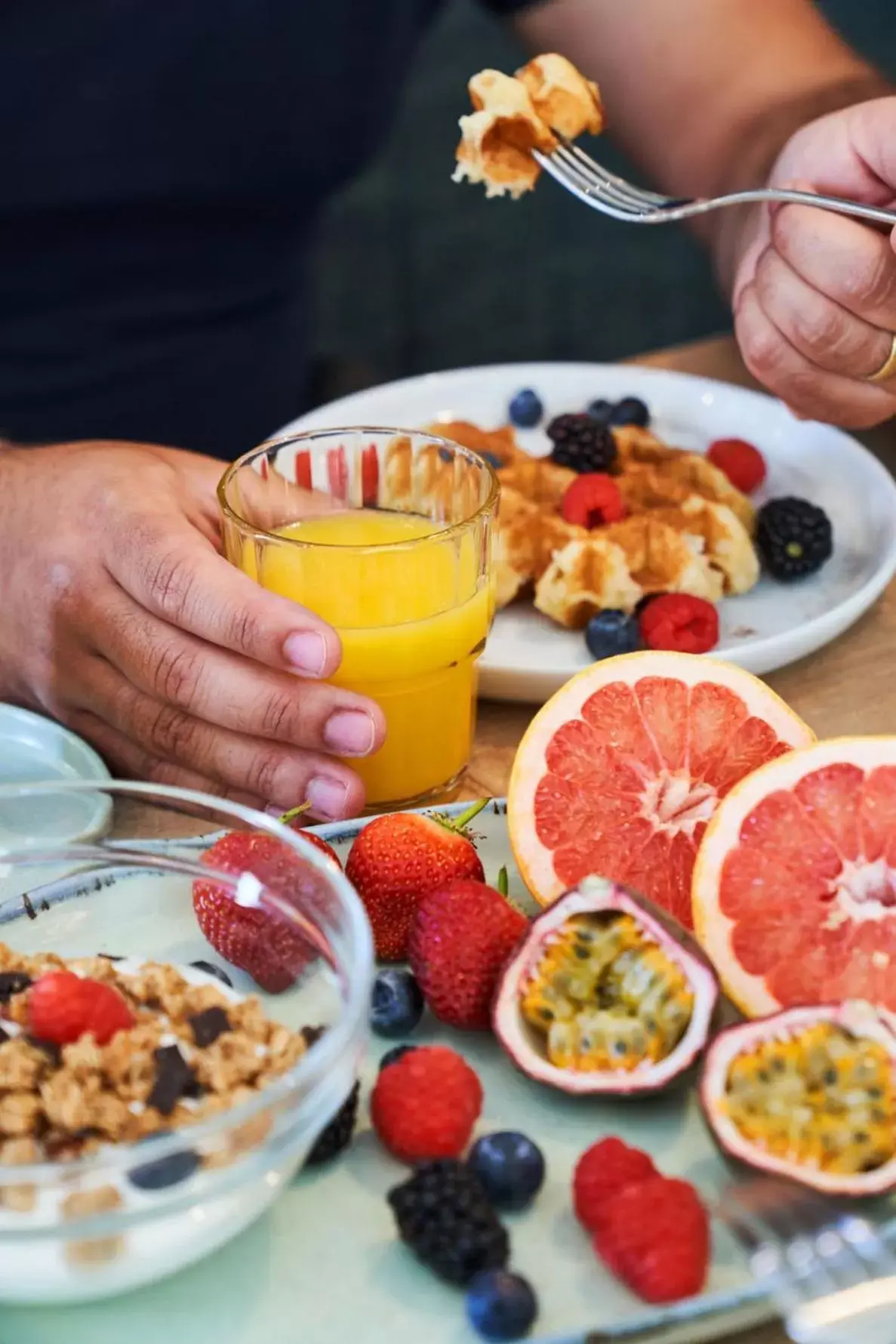 Breakfast in Rochavau Hotel