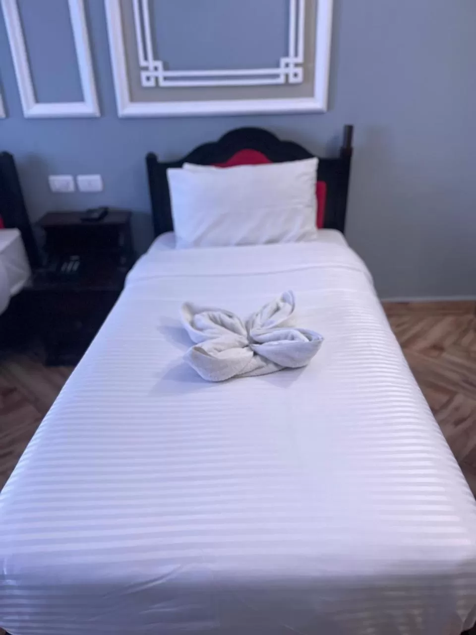 Bed in Cosmopolitan hotel