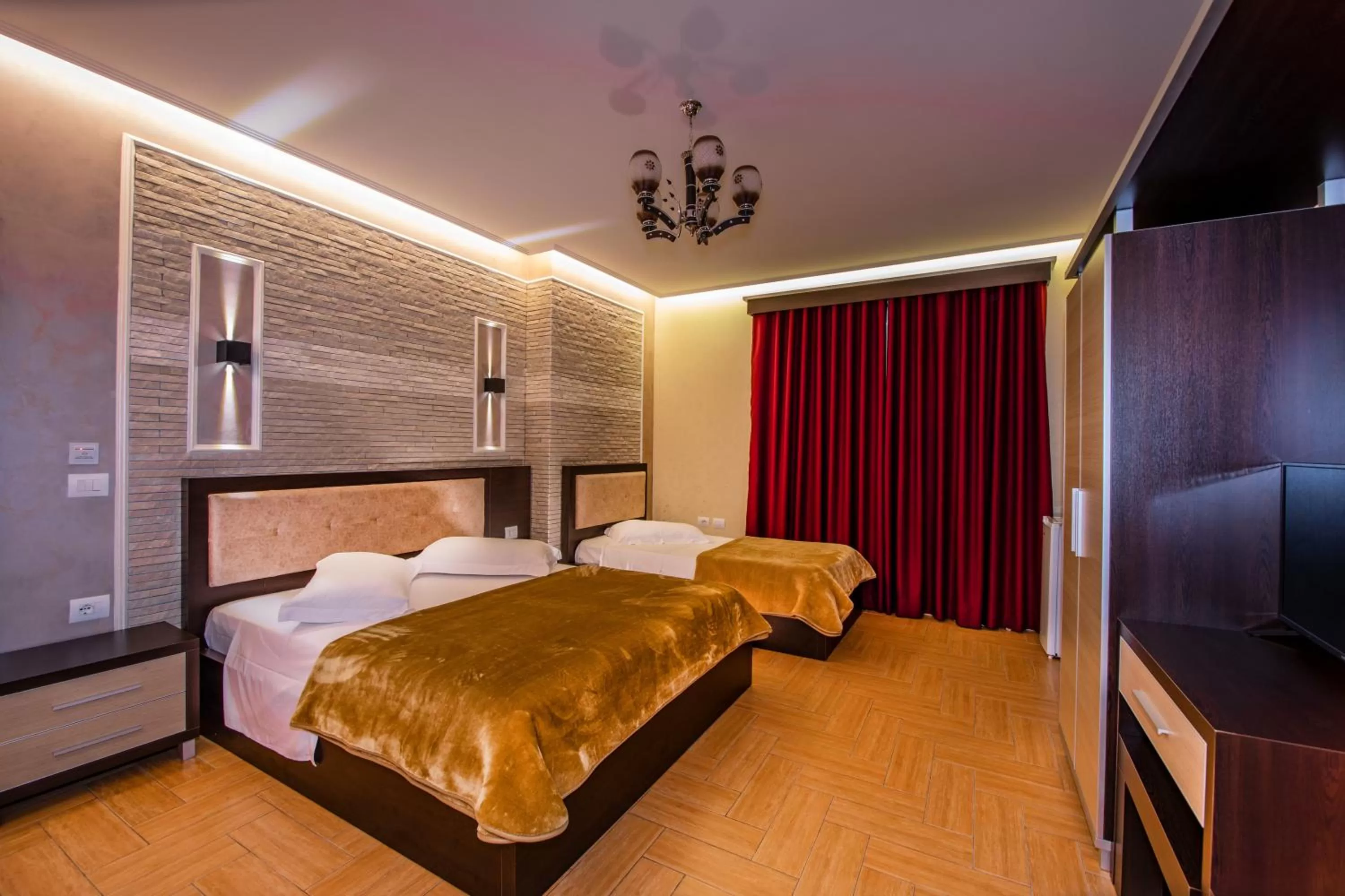 Bed in Fieri International Hotel
