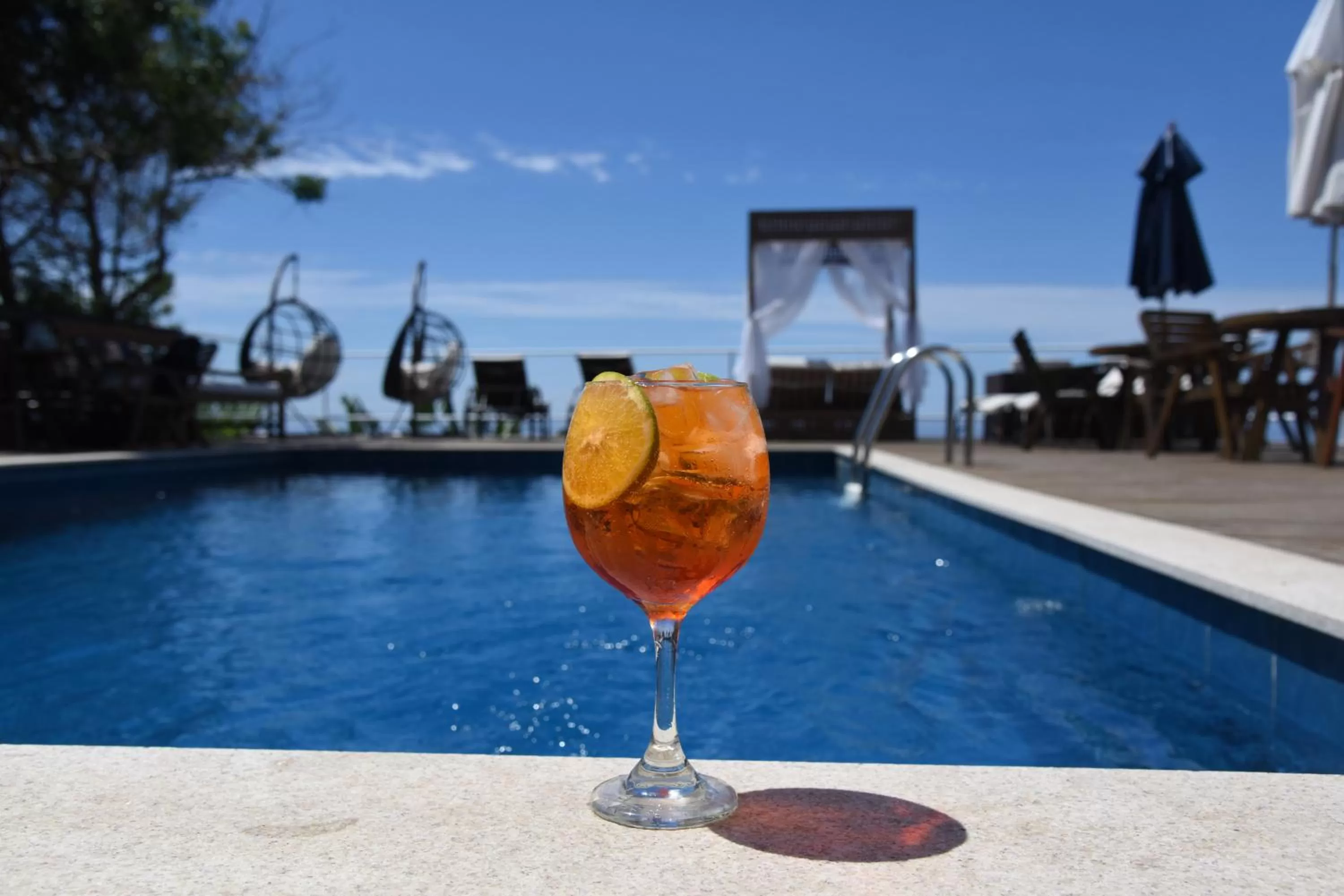 Swimming Pool in Pousada e Restaurante Vista Turquesa